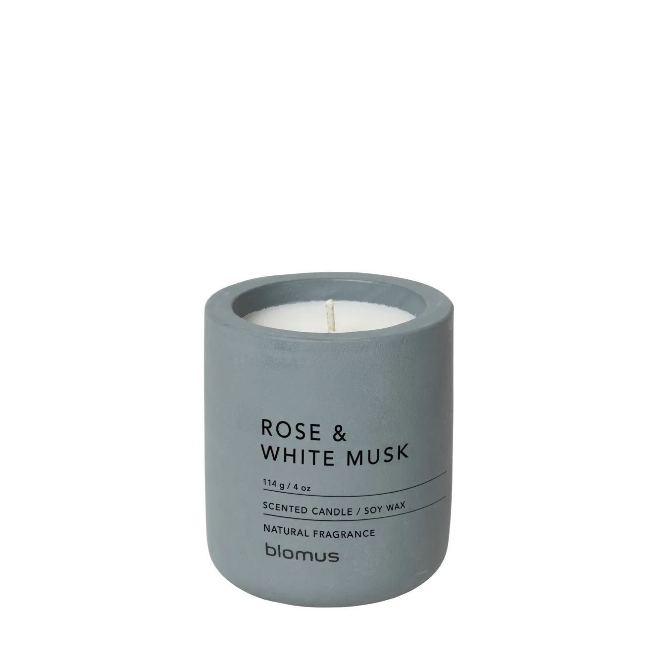Blomus FRAGA scented candle Rose  White Musk (114 grams) 65896