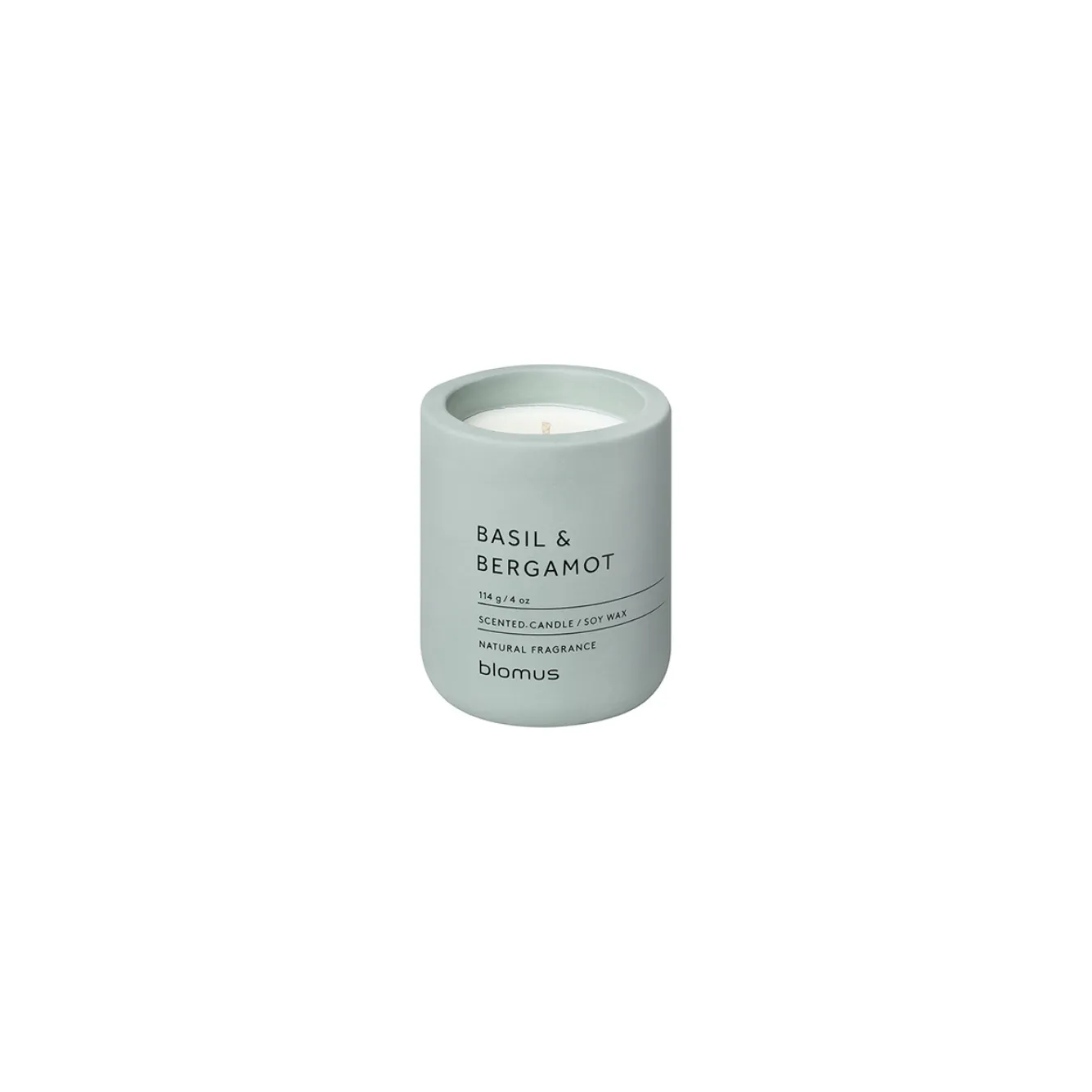 Blomus FRAGA scented candle Basil  Bergamot (114 grams) 66449