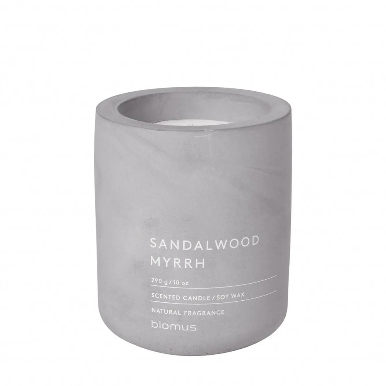 Blomus FRAGA scented candle Sandalwood Myrrh (290 grams) 65657