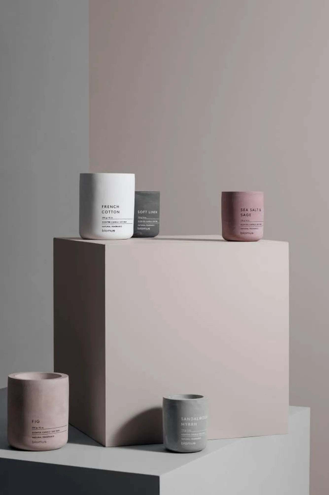 Blomus FRAGA scented candle Sea Salt Sage (290 grams) 65656