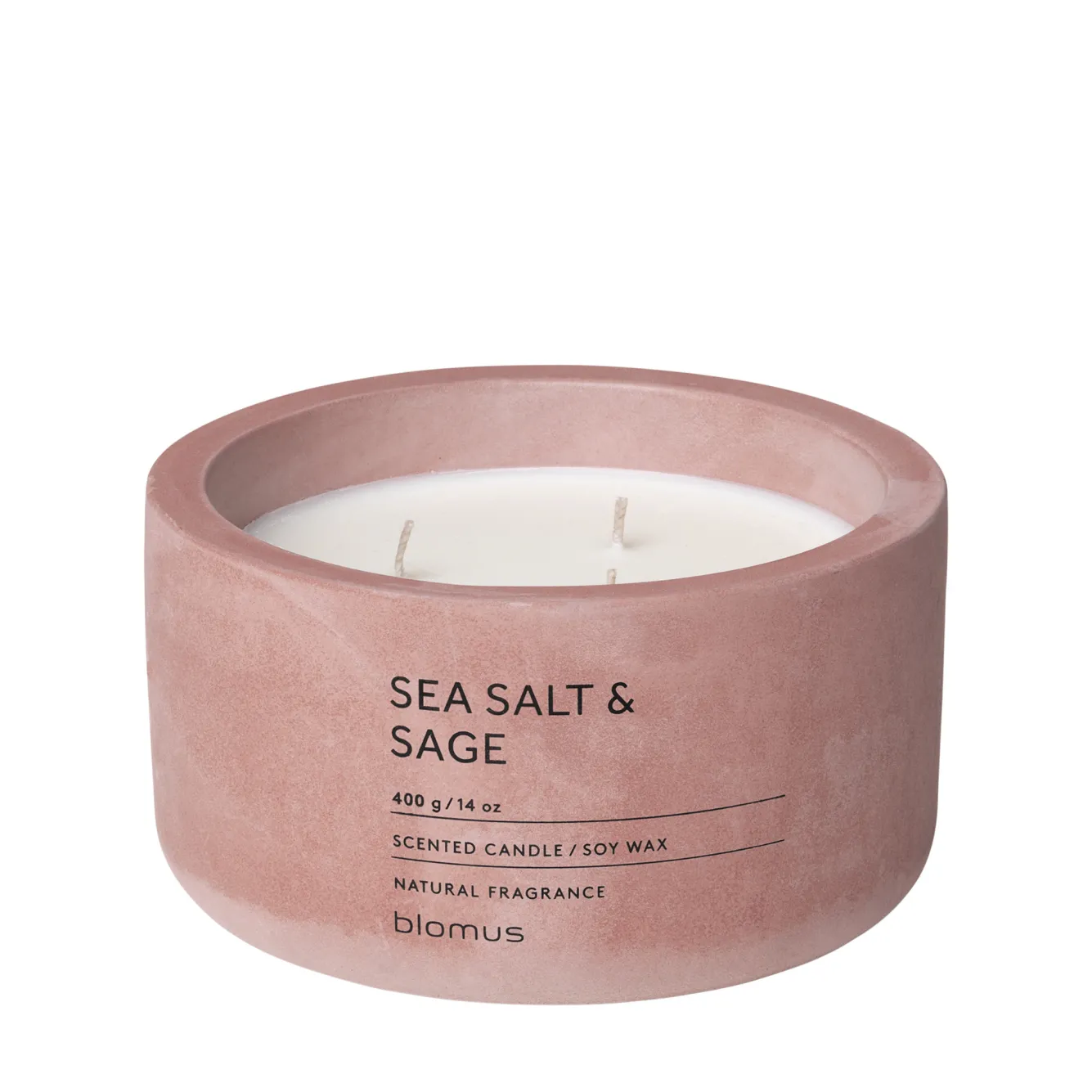Blomus FRAGA scented candle Sea Salt  Sage (400 grams) 65956