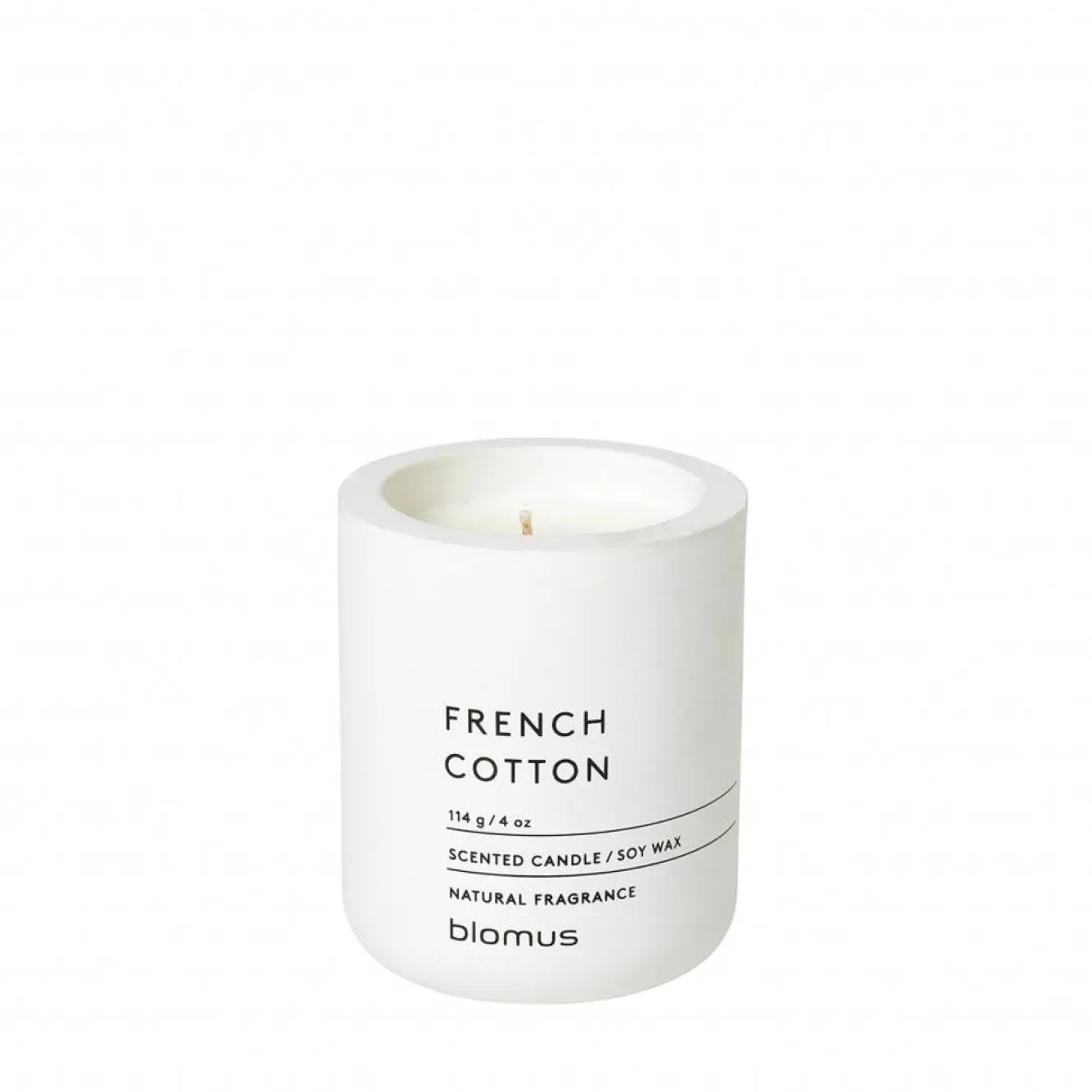 Blomus FRAGA scented candle French Cotton (114 grams) 65649