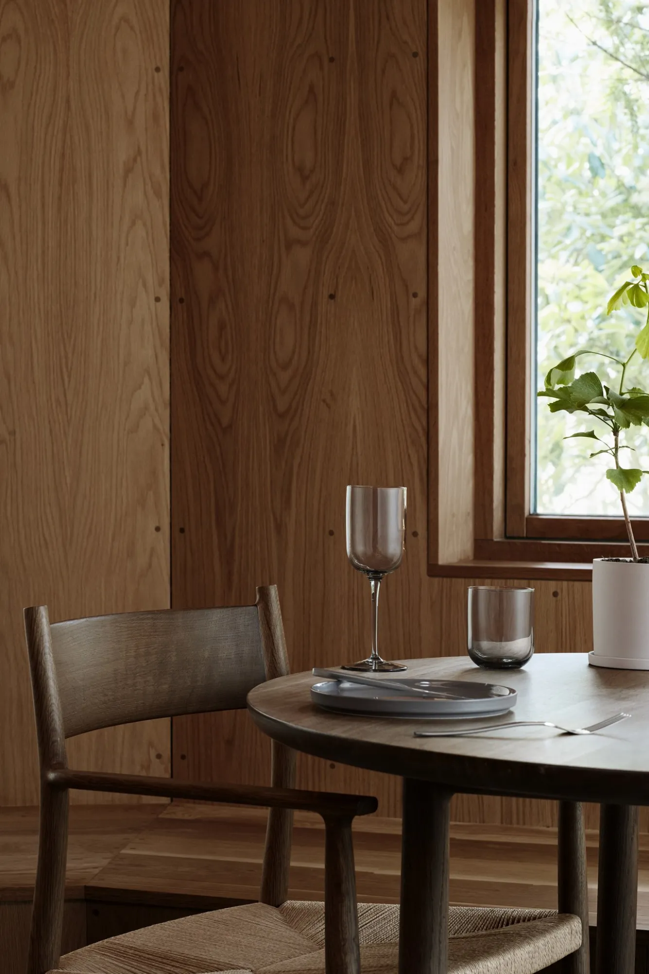 Blomus FUUM coupe champagne glasses 300ml Smoke - set/4 (63933)