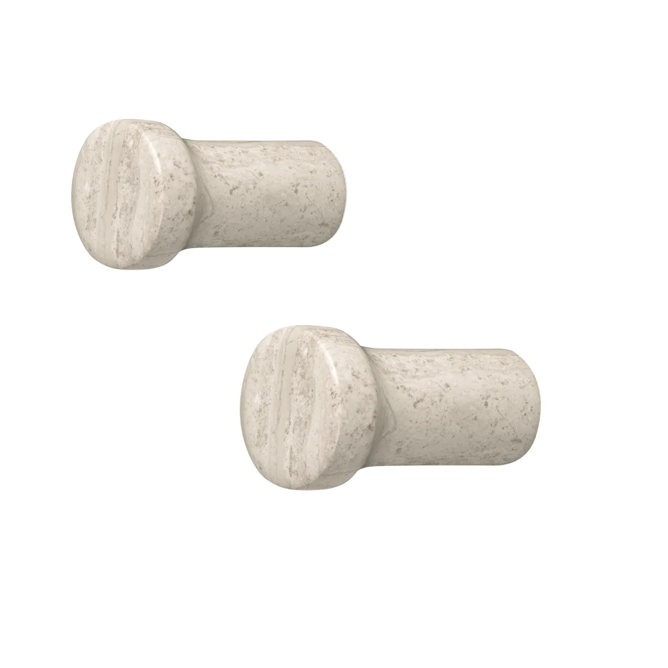 Blomus LAMURA wall hooks Mourning Dove set / 2 (66341)