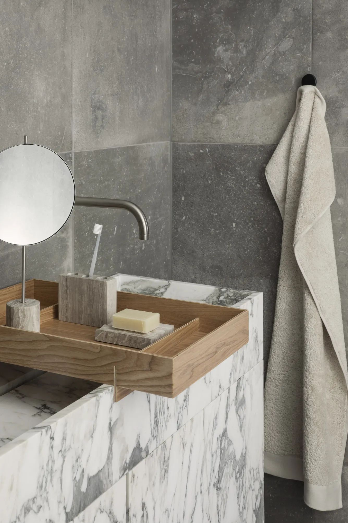 Blomus LAMURA wall hooks Mourning Dove set / 2 (66341)