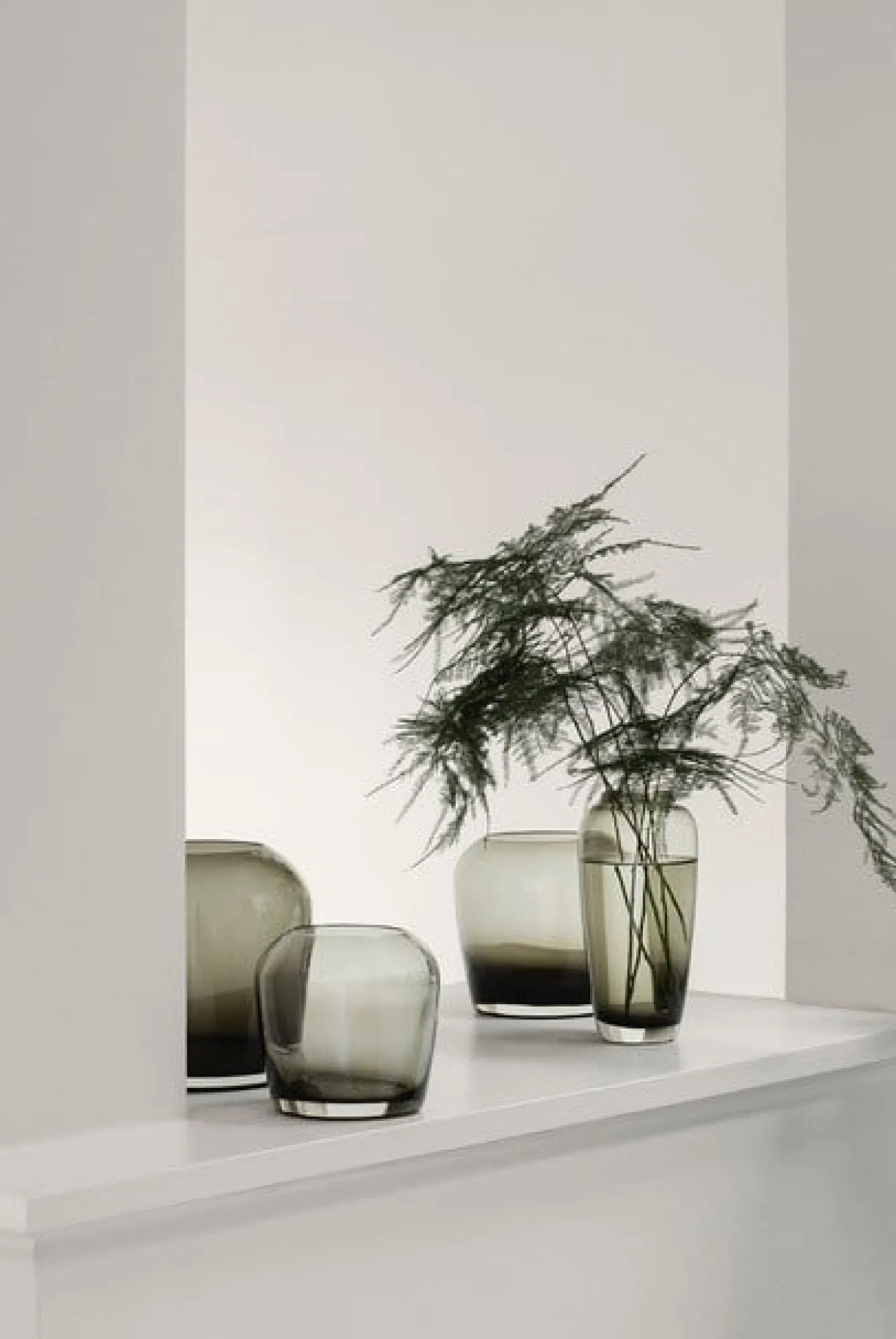 Blomus LETA vase Smoke (set / 2) 66134