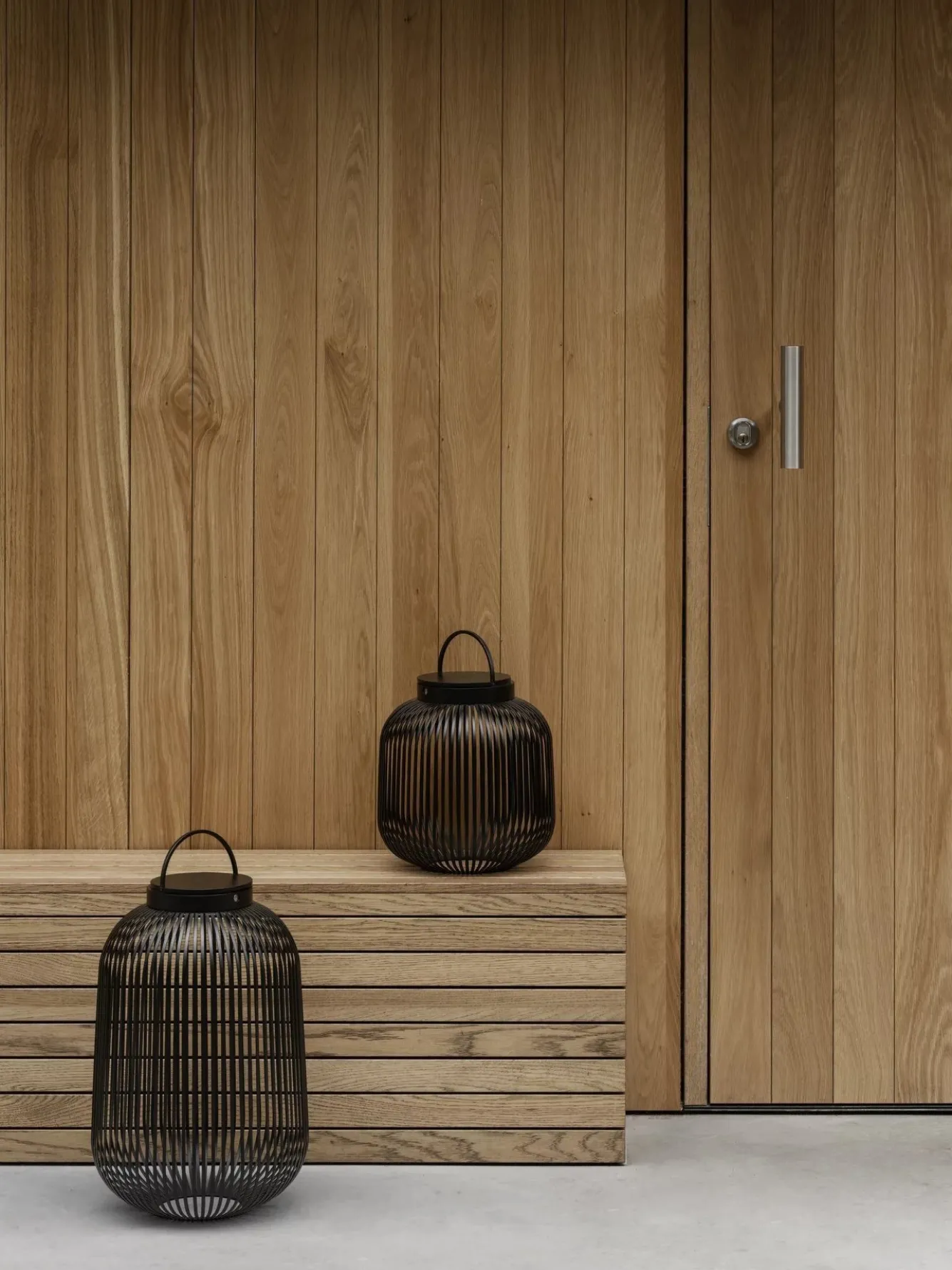 Blomus LITO LED lamp color Granite Gray (medium) 67053