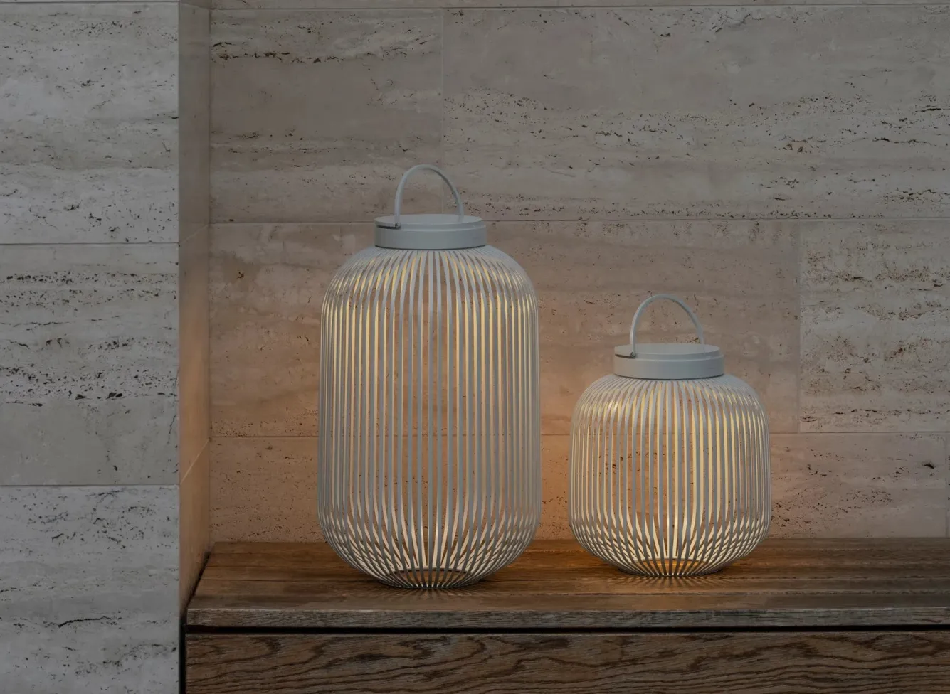 Blomus LITO LED lamp color Granite Gray (large) 67056