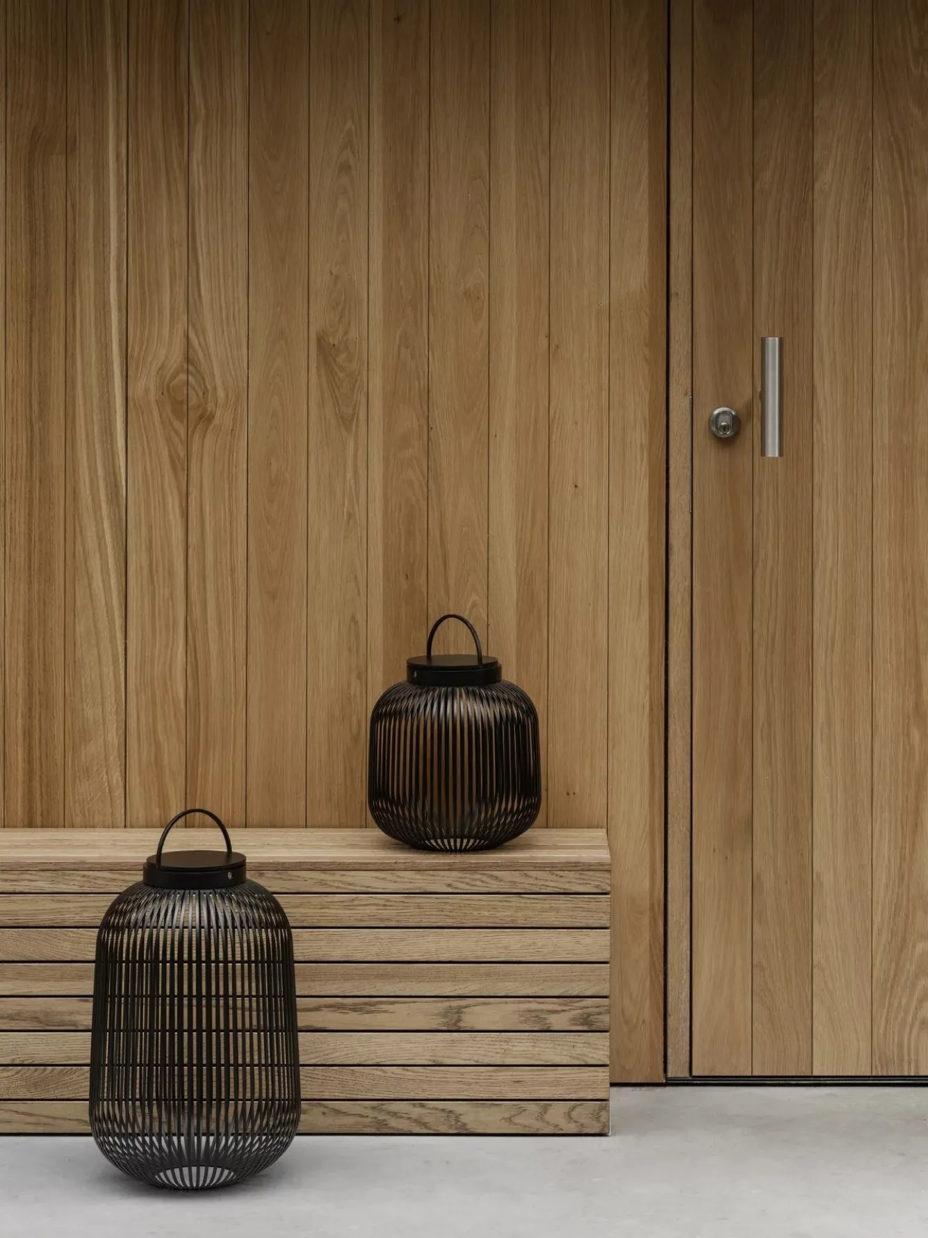 Blomus LITO LED lamp color Granite Gray (large) 67056