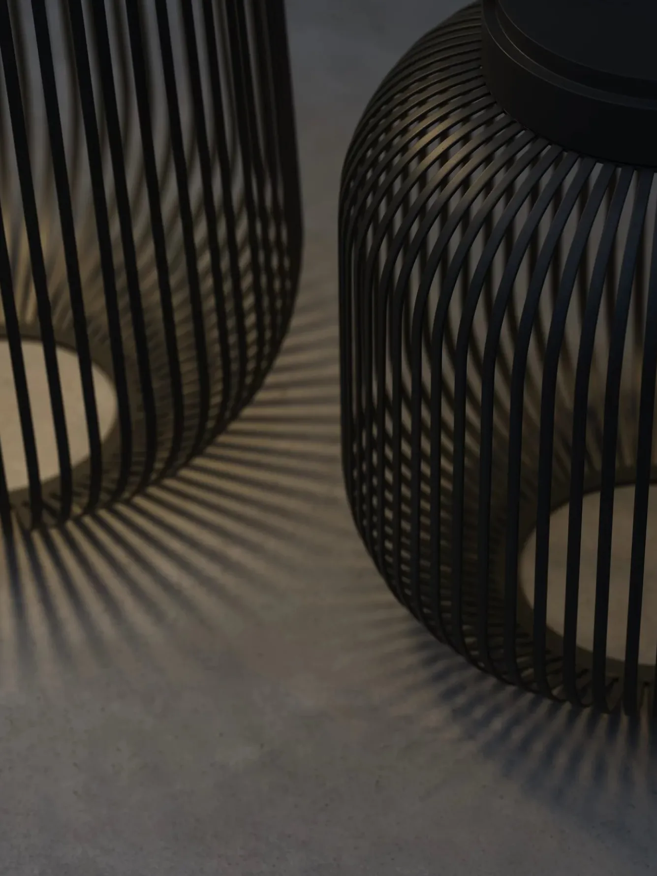 Blomus LITO LED lamp color Granite Gray (large) 67056