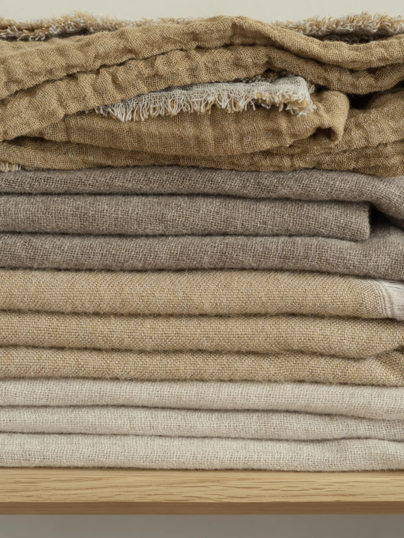 Blomus MELANGE throw - Tan (66536)