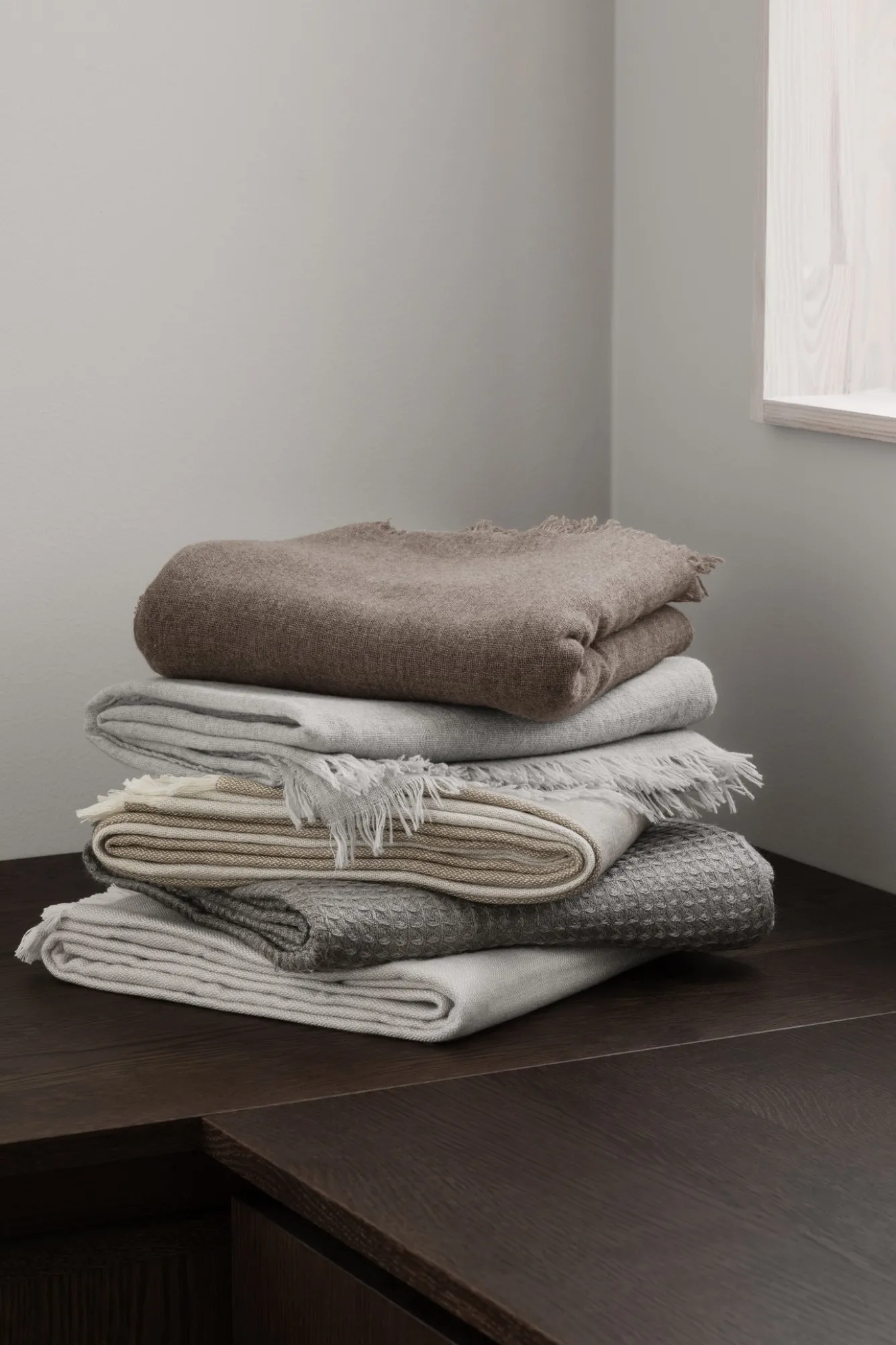 Blomus MERINO wool plaid - Magnet (66523)