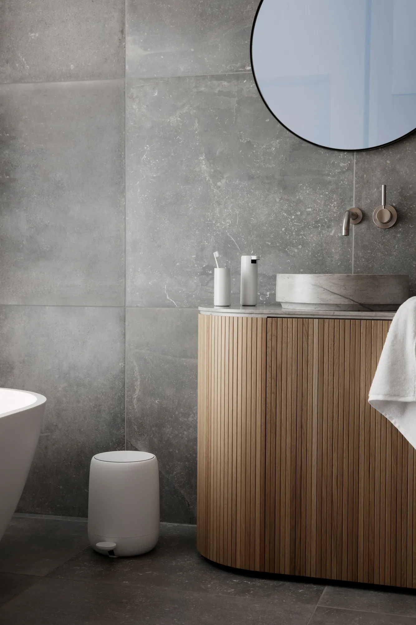 Blomus MODO Guest towel holder white (66271)