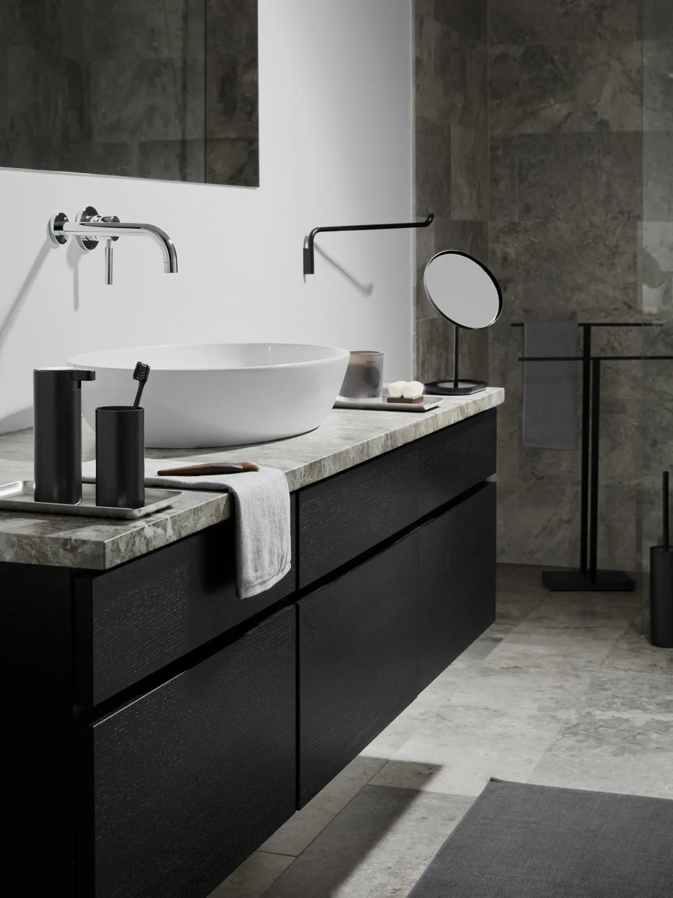 Blomus MODO Guest towel holder black (66261)