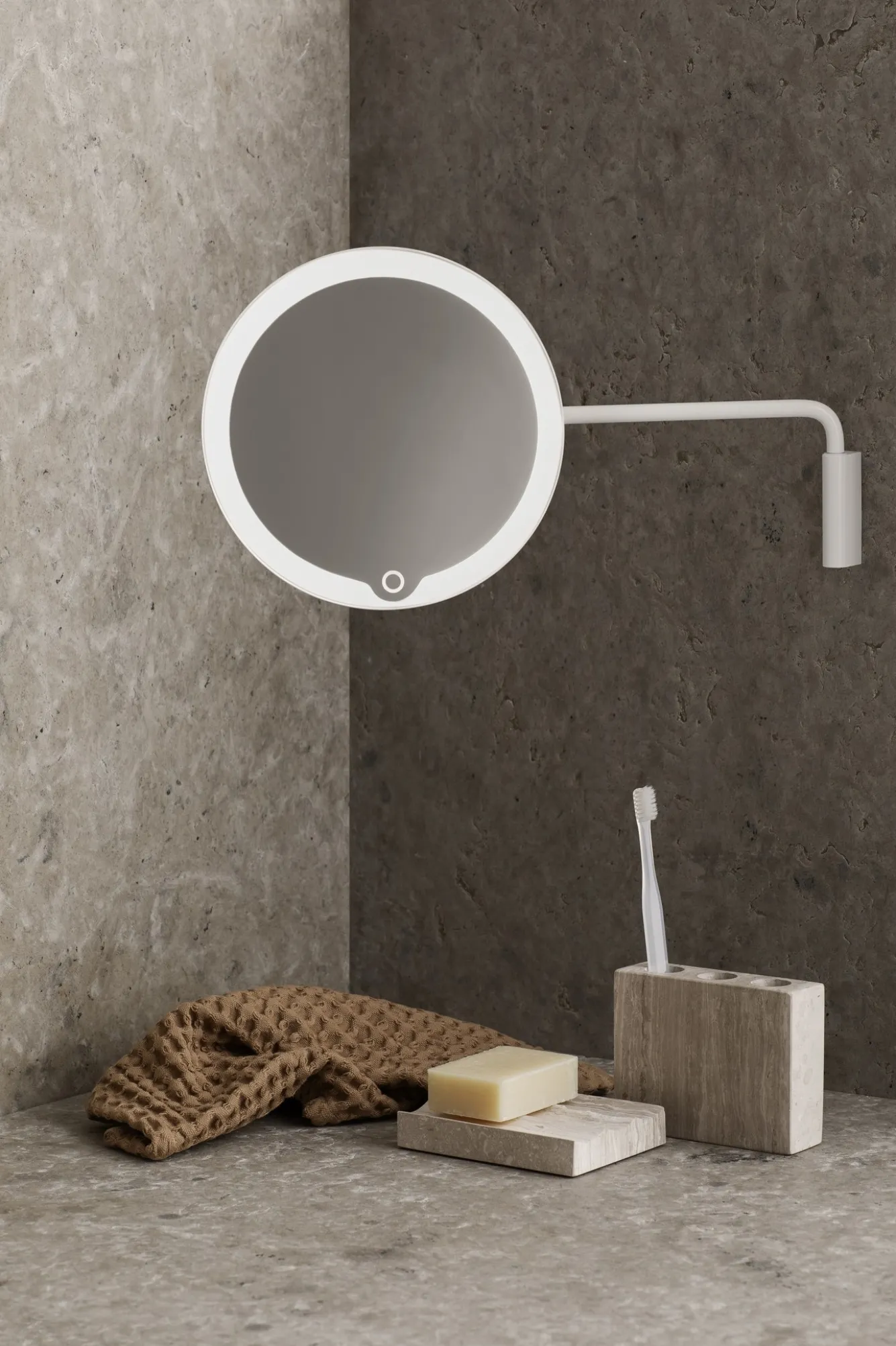 Blomus MODO LED cosmetic mirror White - wall (66353)