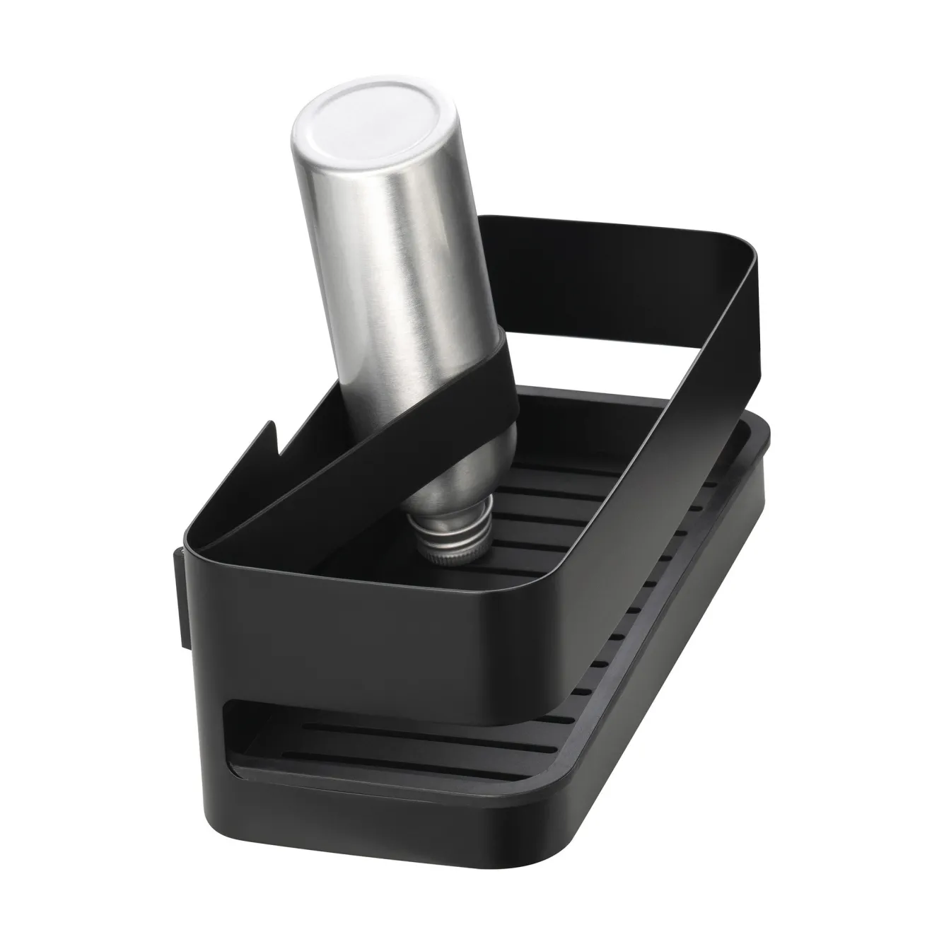 Blomus NEXIO shower basket 25 cm black (66330)