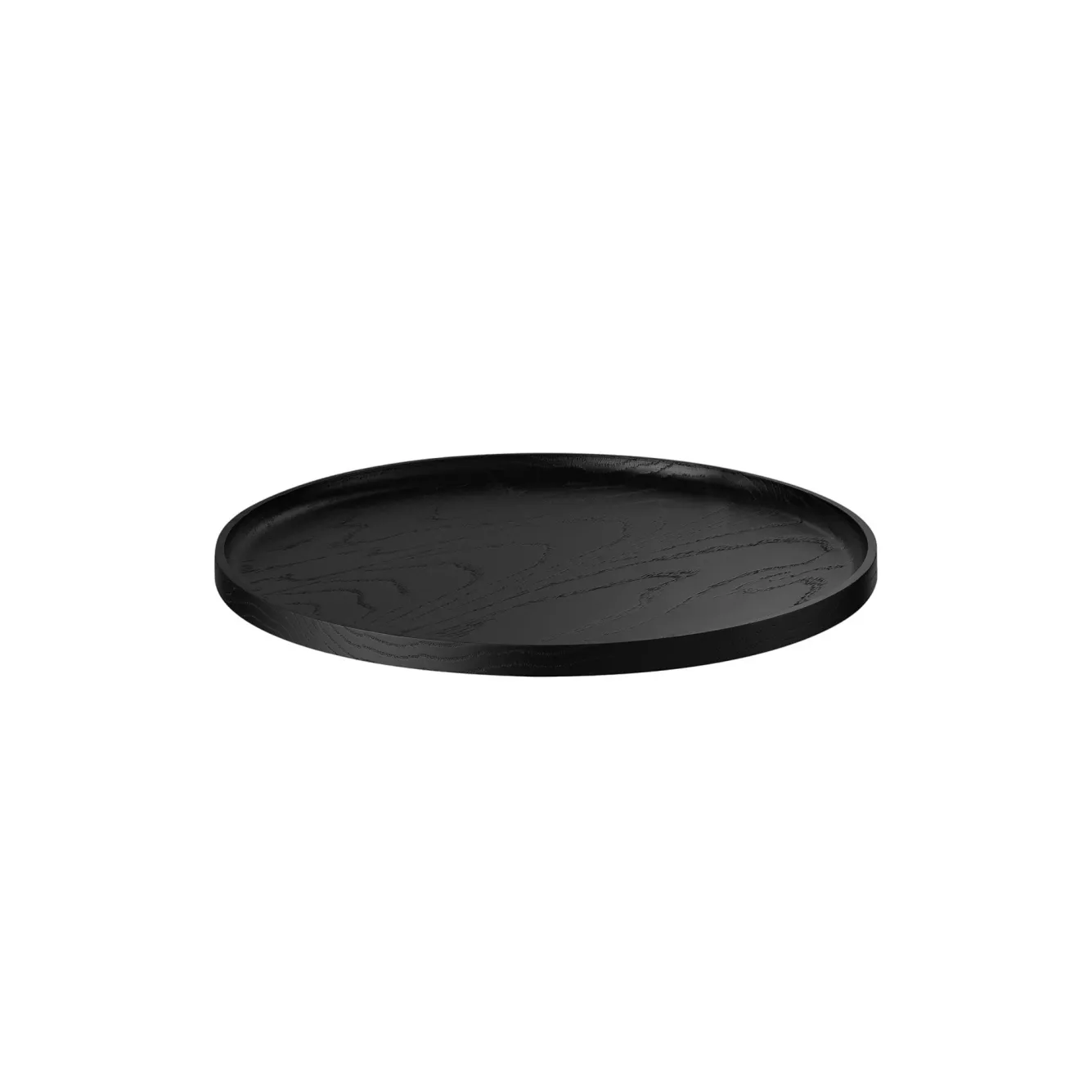 Blomus OKU round tray / tray Black (medium) 64550