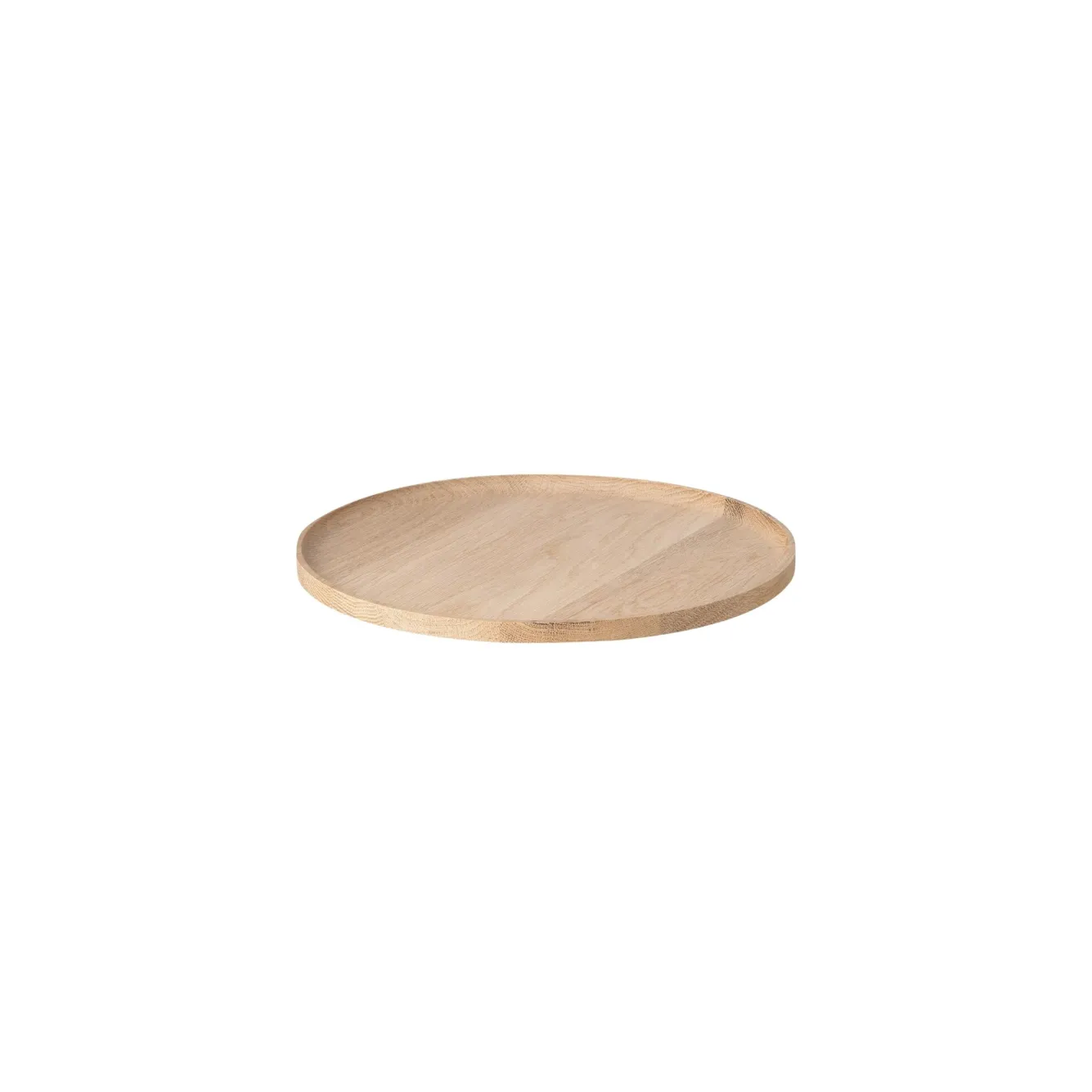 Blomus OKU round tray / tray Oak (small) 65487