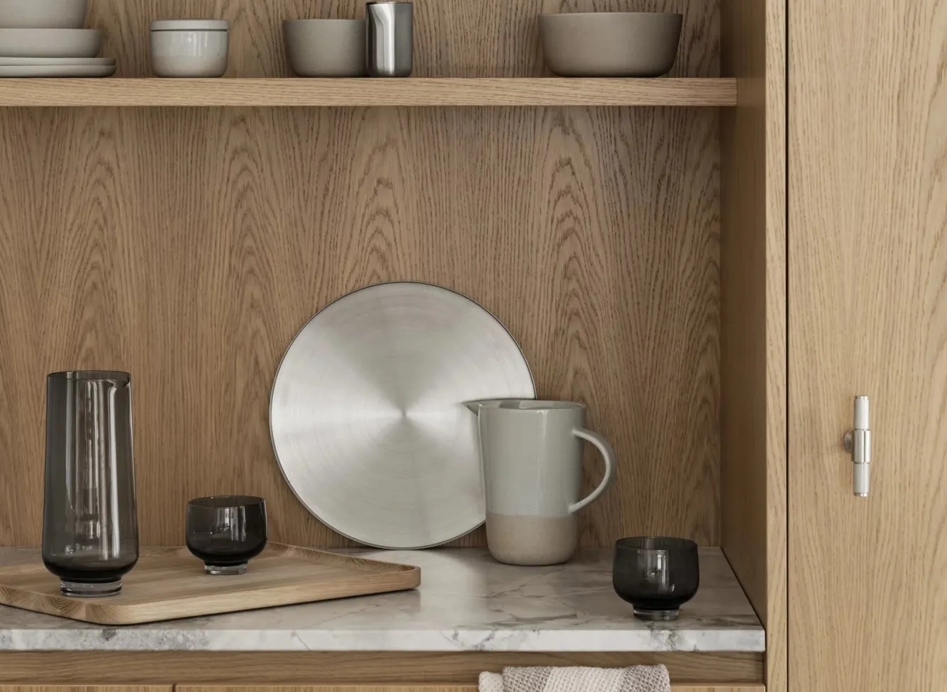 Blomus OKU tray / tray Oak (large) 64531