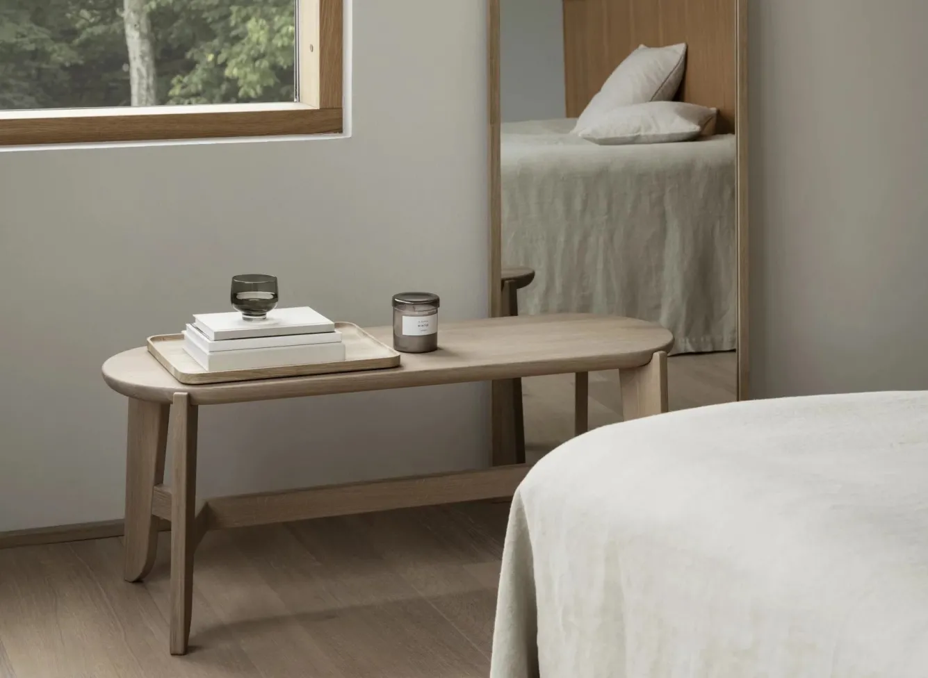 Blomus OKU tray / tray Oak (large) 64531