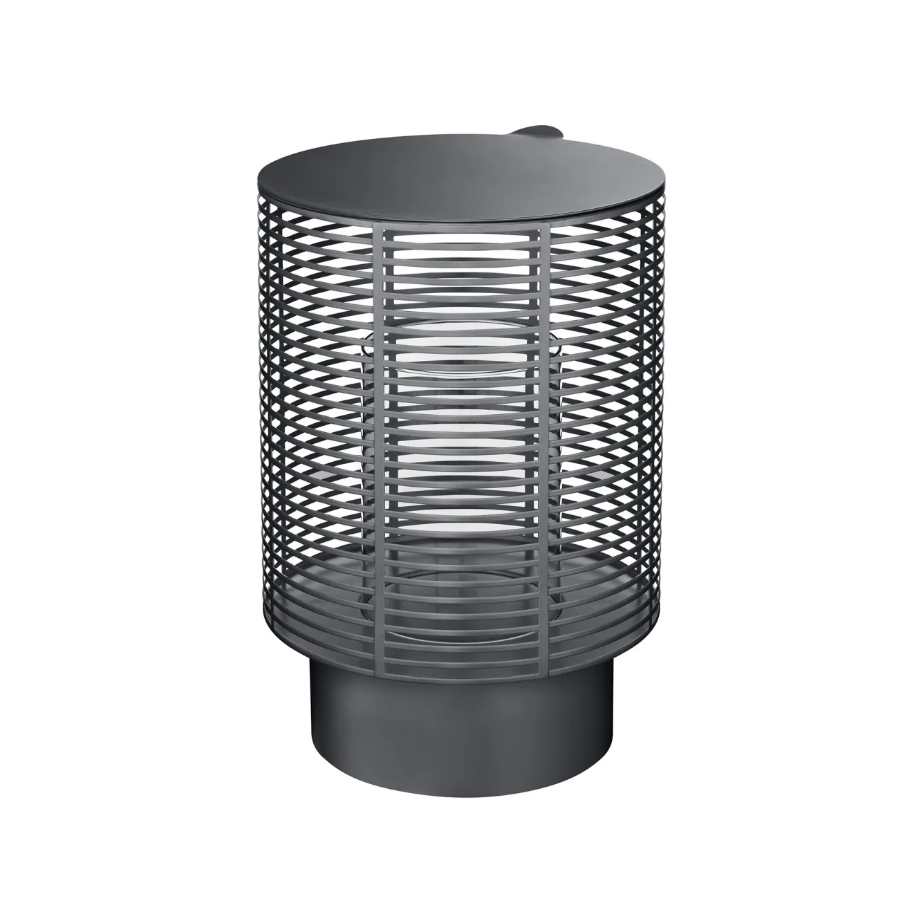 Blomus OLEA lantern / lantern color Gunmetal (medium) 66667
