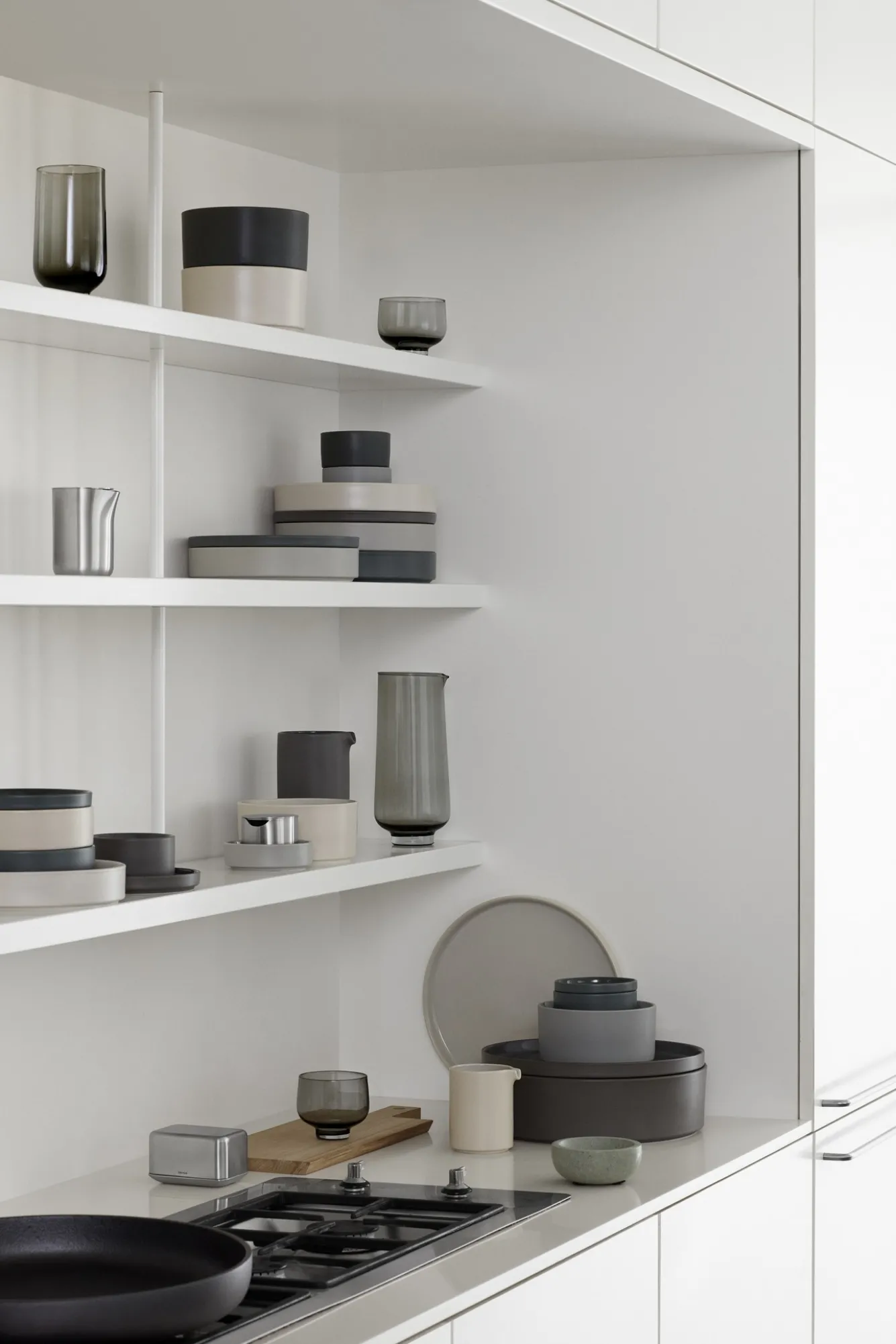 Blomus PILAR bowl / bowl 10 cm Mirage Gray set/4 (63986)