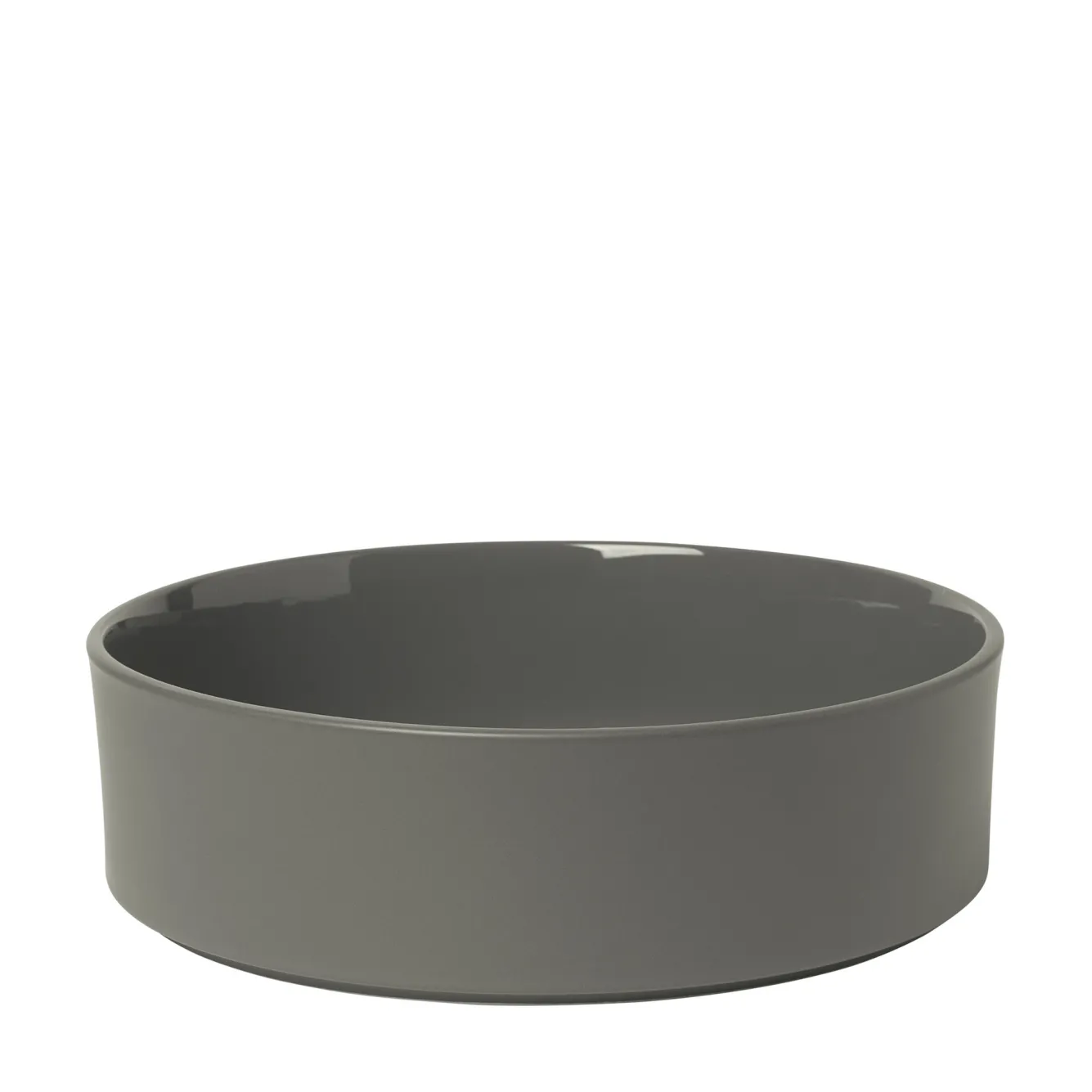 Blomus PILAR bowl/bowl 27 cm color Pewter, gray (63967)
