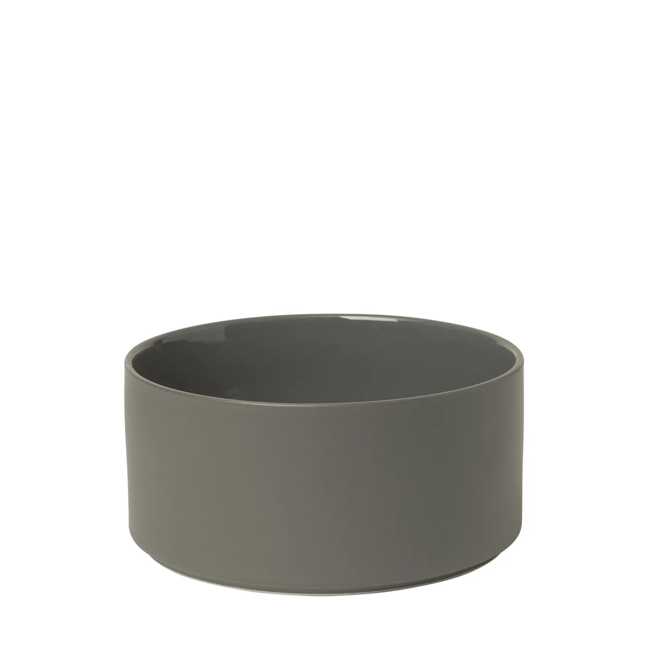 Blomus PILAR bowl/bowl 20 cm color Pewter, gray (63966)