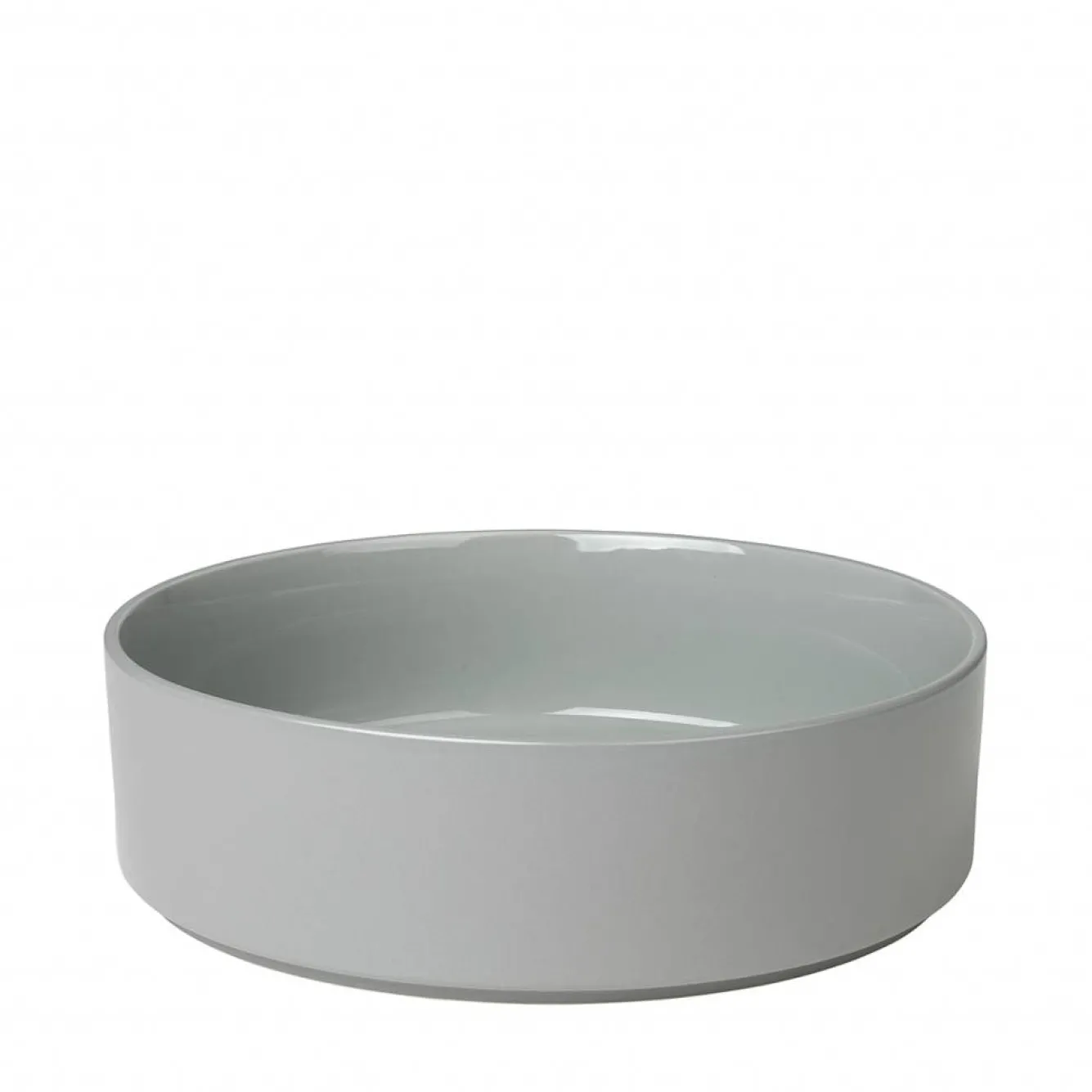 Blomus PILAR bowl/bowl 27 cm (height 8 cm) Mirage Gray (63720)