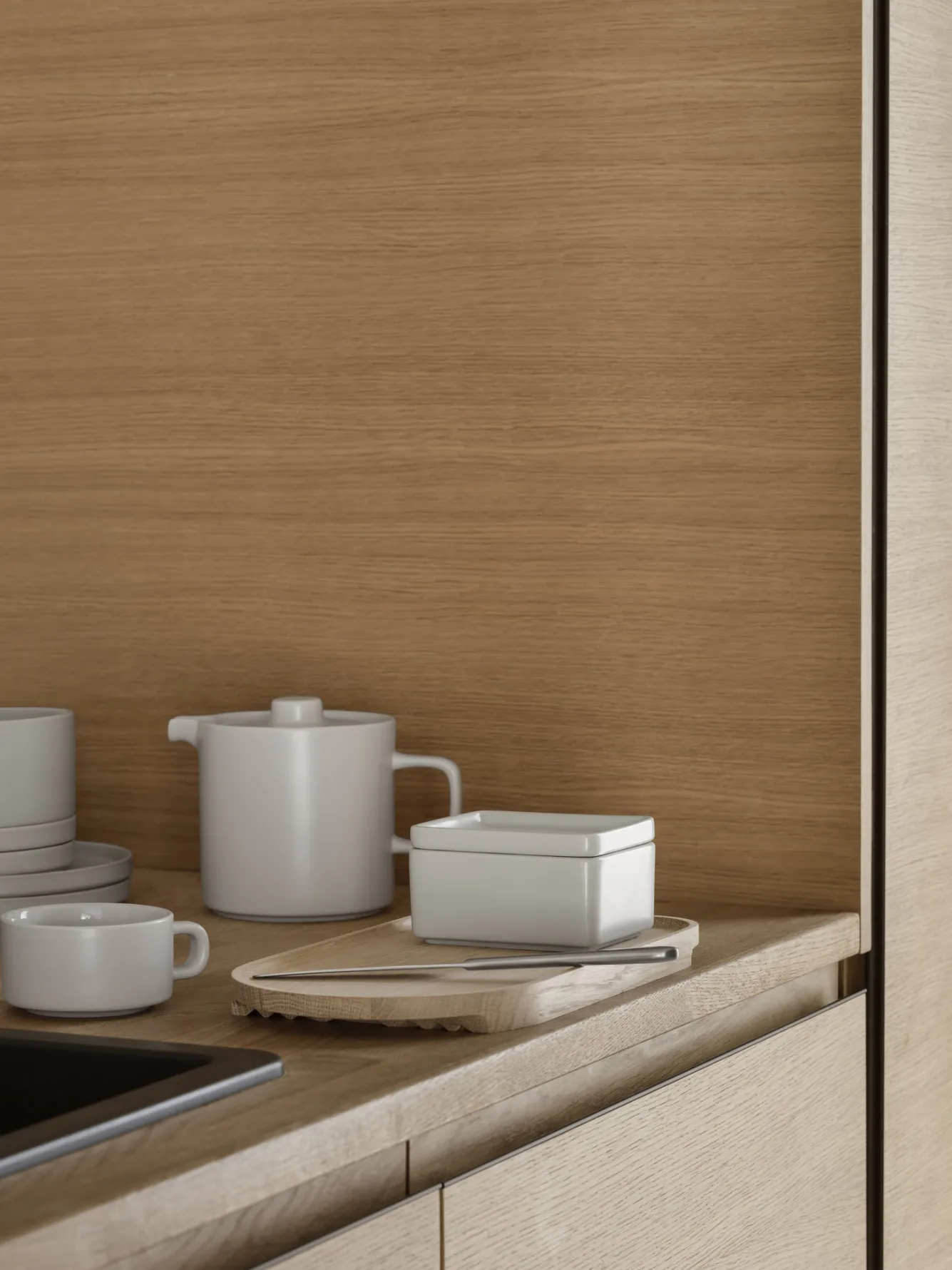 Blomus PILAR butter dish color Agave Green (64368)