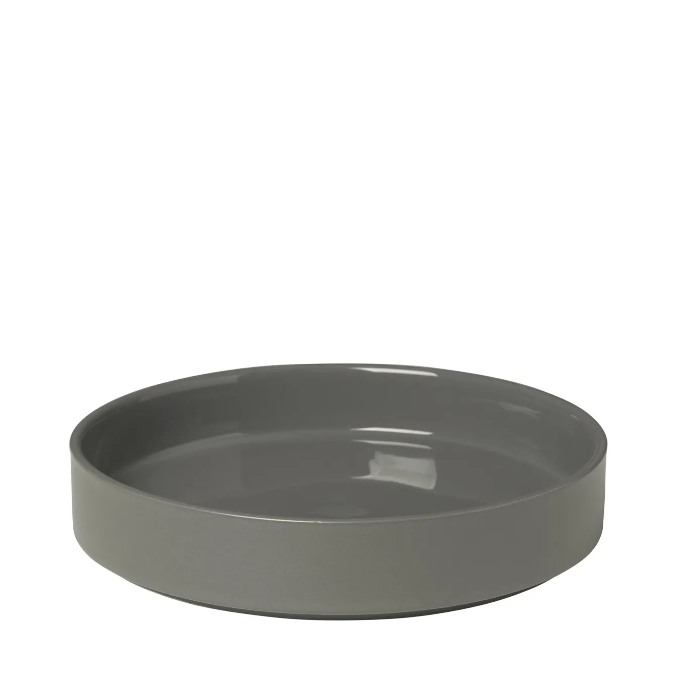 Blomus PILAR deep plate 20 cm color Pewter set/4 (63963)