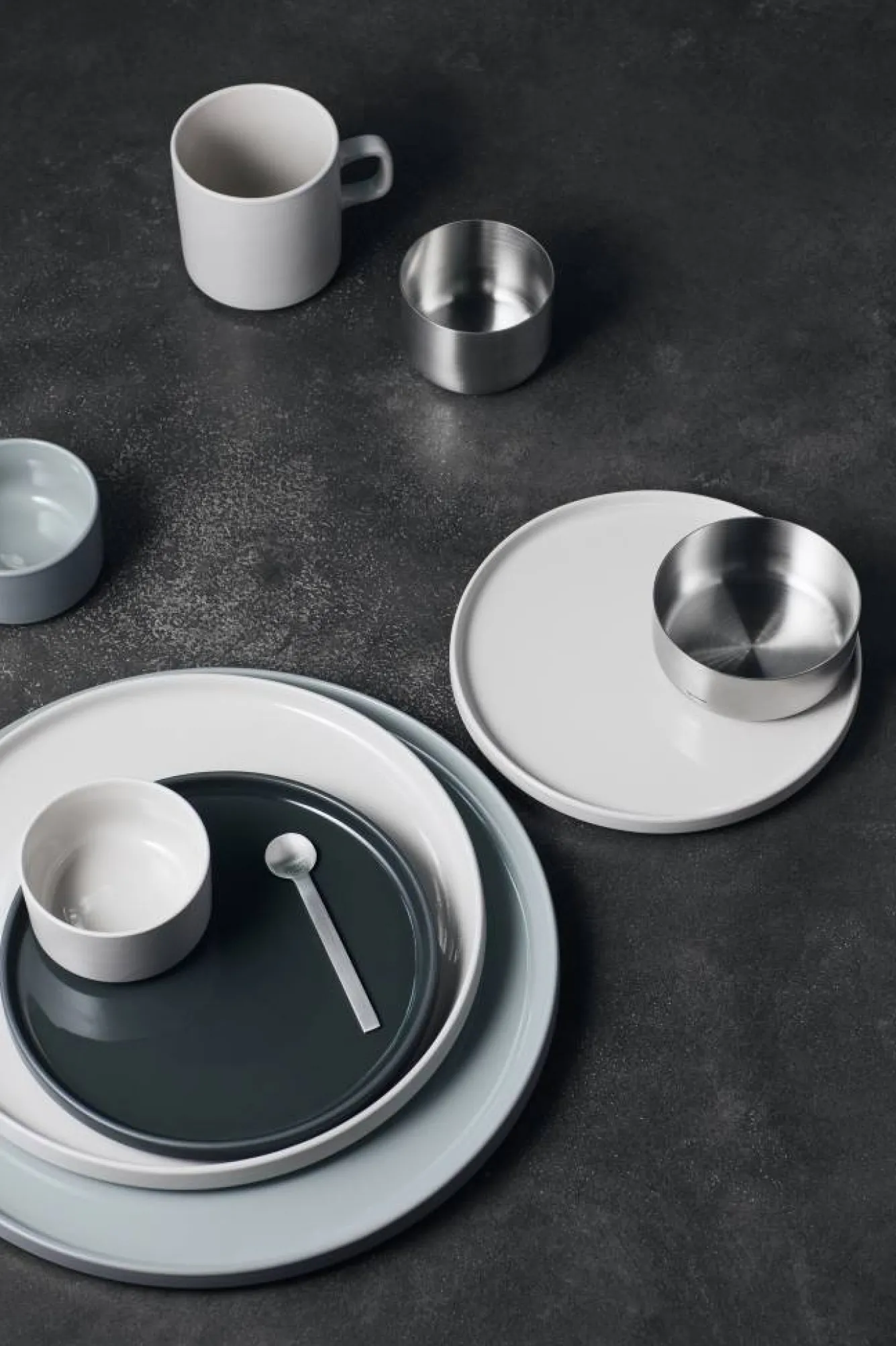 Blomus PILAR deep plate 20 cm Moonbeam set/4 (63694)