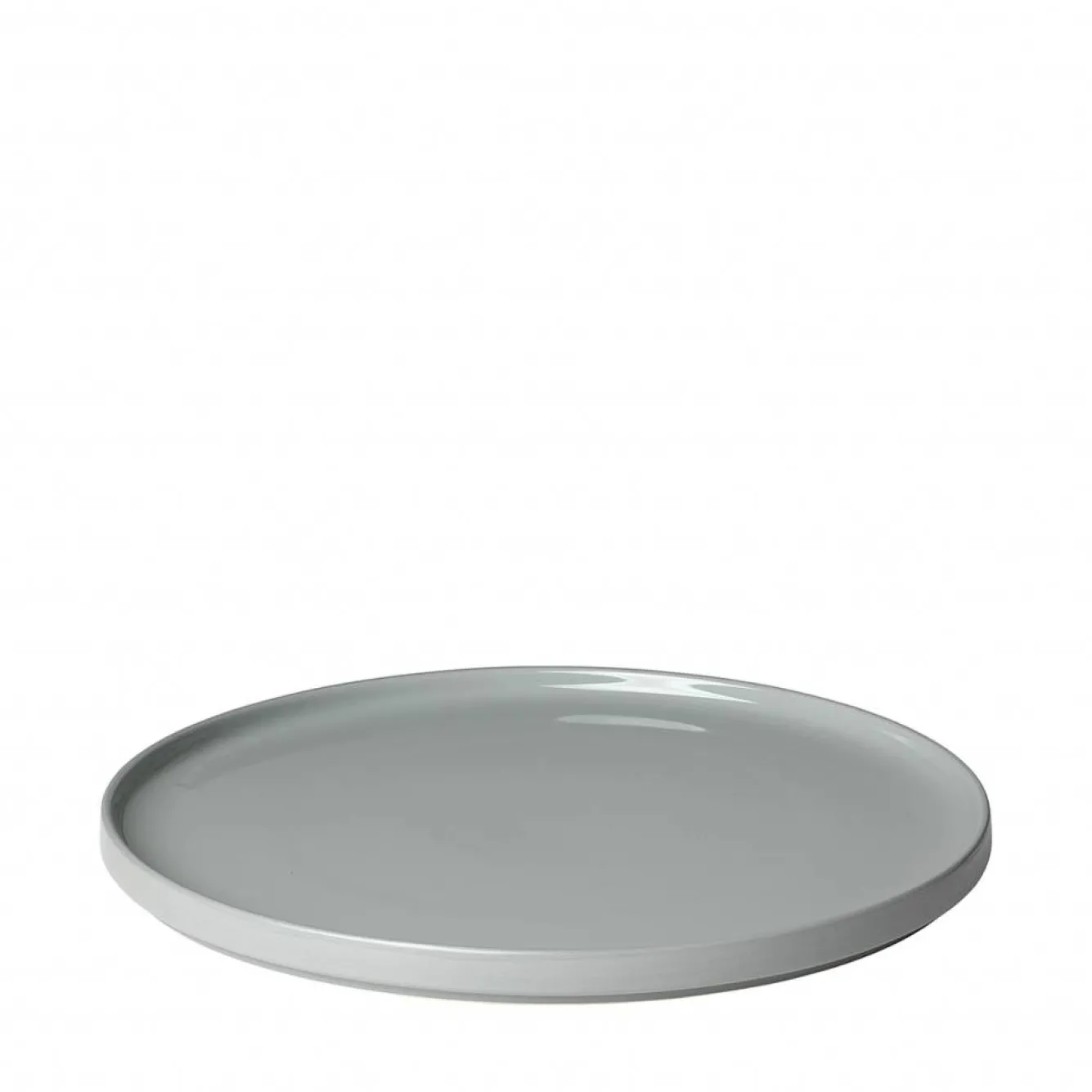 Blomus PILAR flat plate / serving plate 35 cm Mirage Gray (63718)