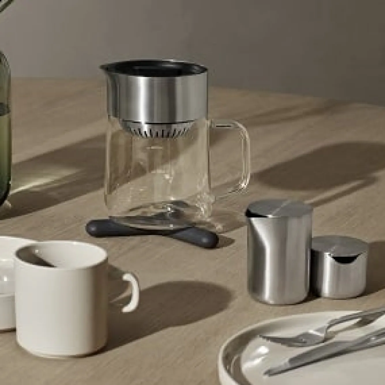 Blomus PILAR milk jug (280 ml) Moonbeam (63992)