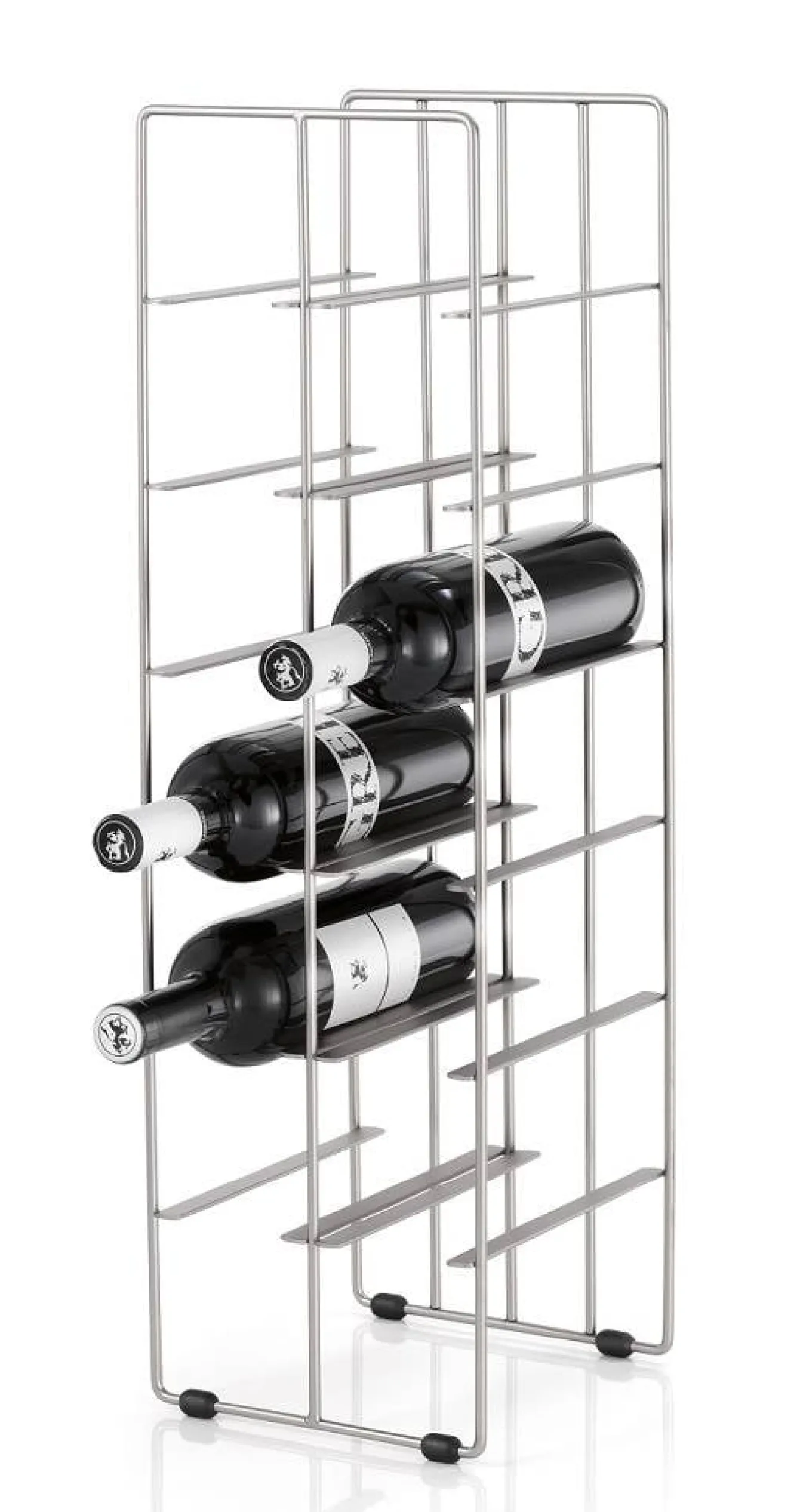 Blomus PILARE wine rack matt steel (68486) 12 bottles