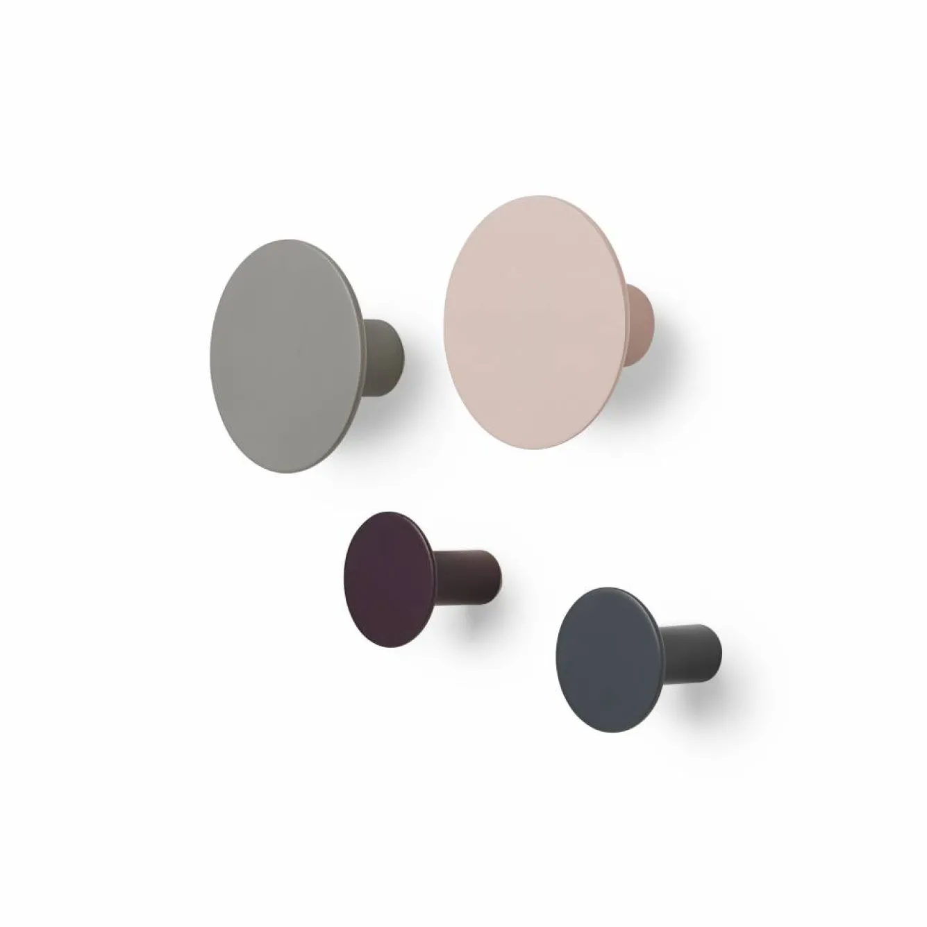 Blomus PONTO wall hooks (set/4) Multicolor - 65801