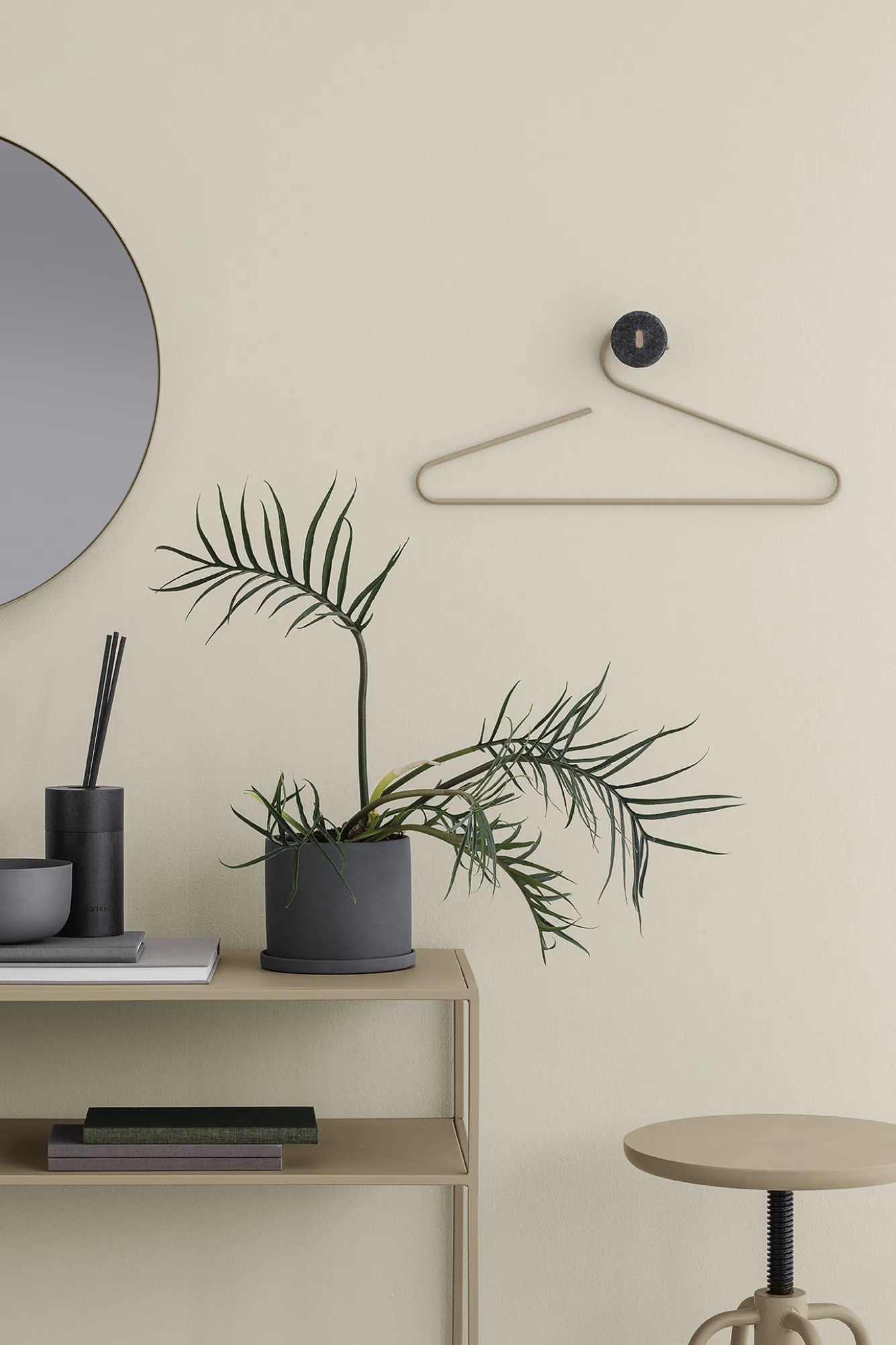 Blomus RIM wall mirror 50 cm (Nomad) 66002