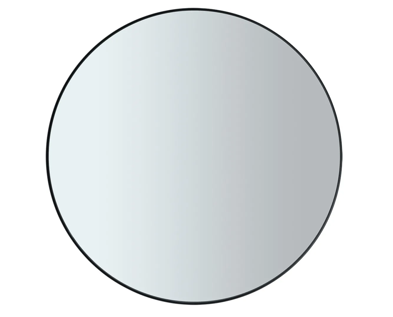 Blomus RIM wall mirror 80 cm color Black (black) smoked glass