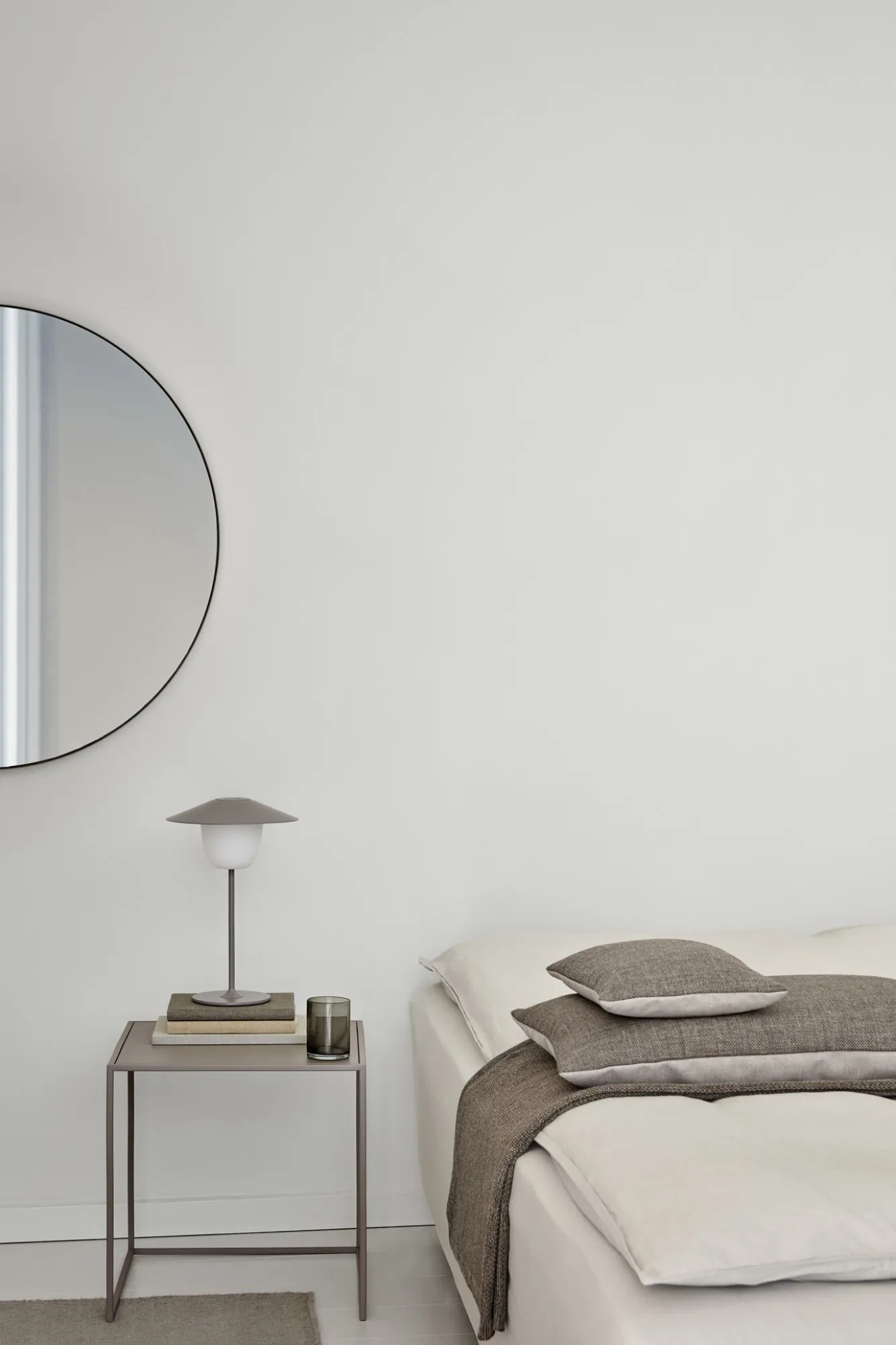 Blomus RIM wall mirror 50 cm White (66934)