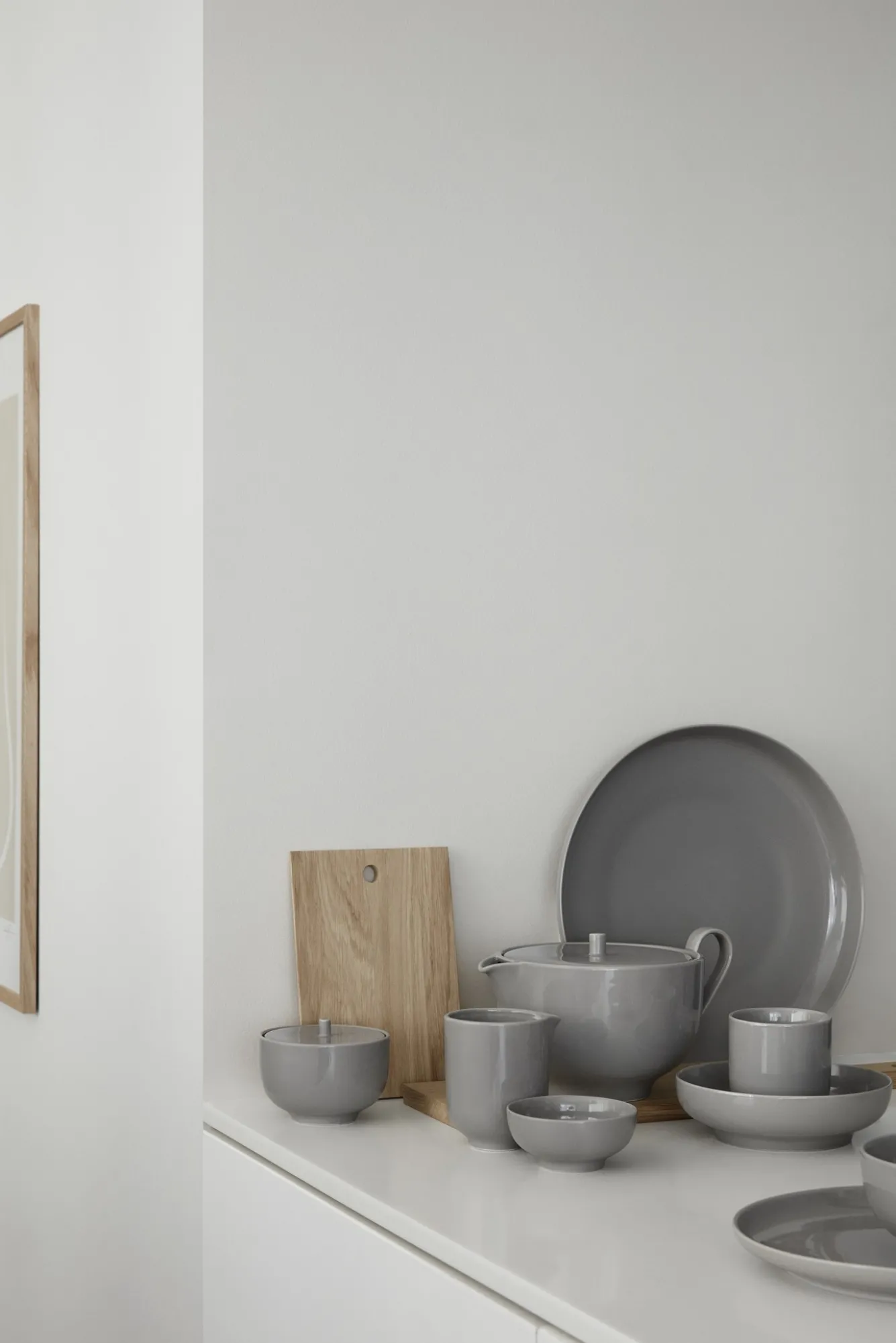 Blomus RO deep plate 22 cm Mourning Dove (64022) set/4