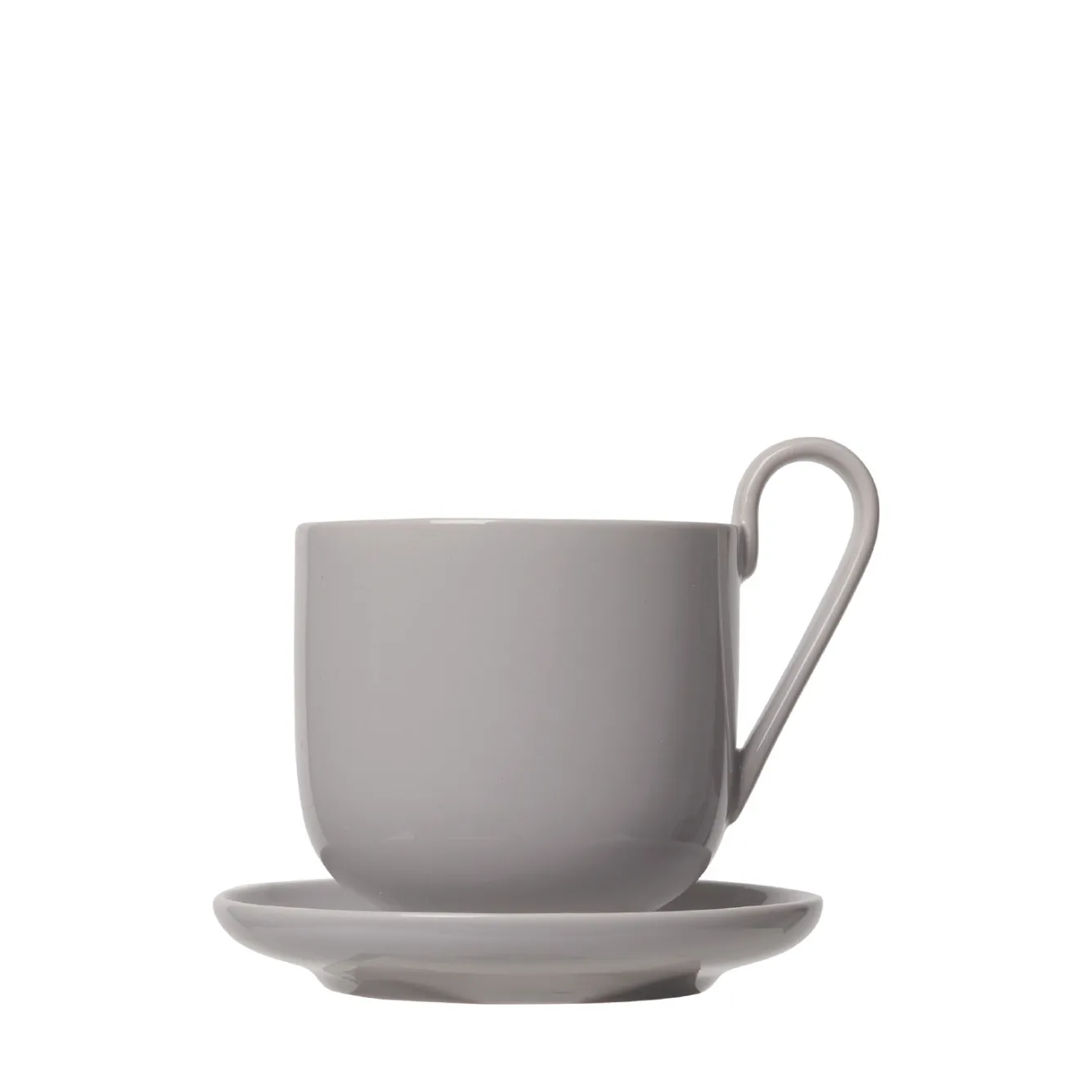 Blomus RO set/2 coffee cups with saucer Mourning Dove (64030)