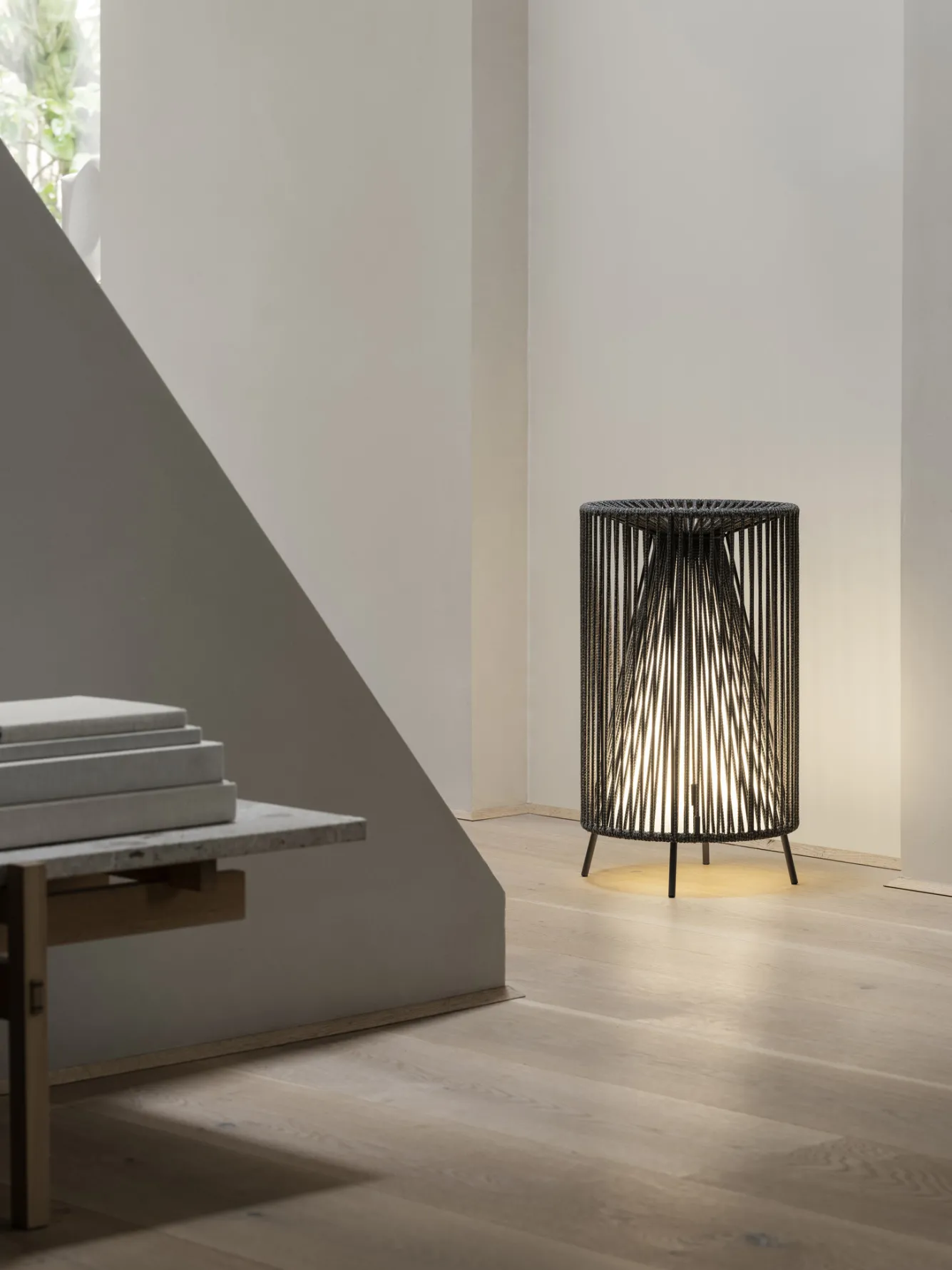 Blomus ROPE floor lamp color Coal - 66241