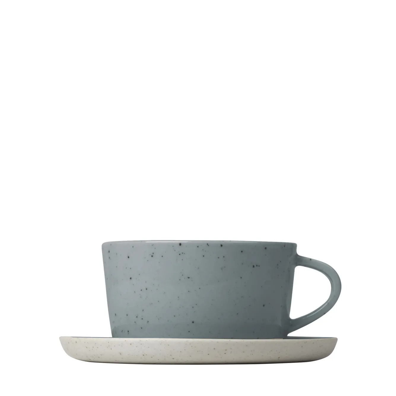 Blomus SABLO Stone - cup and saucer (64316) set/2