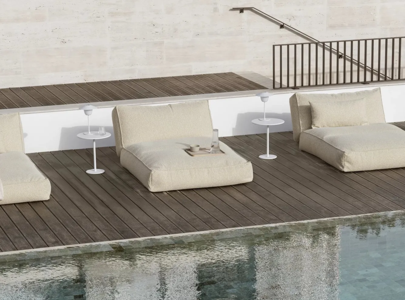 Blomus STAY cushion Reah - color Sun (62148) 45x45 cm