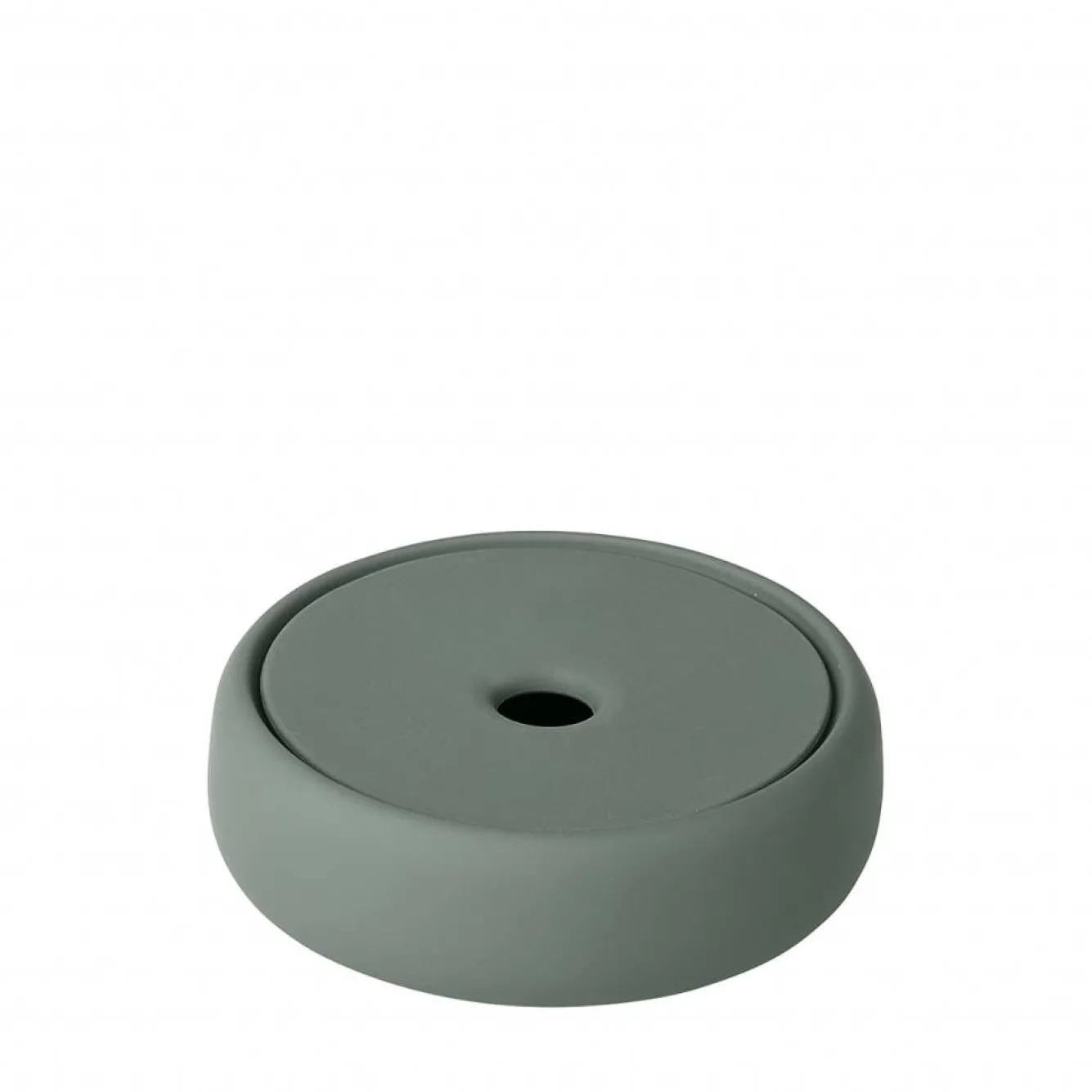 Blomus Storage box / soap dish SONO color Agave Green, green (69074) Ø12 cm