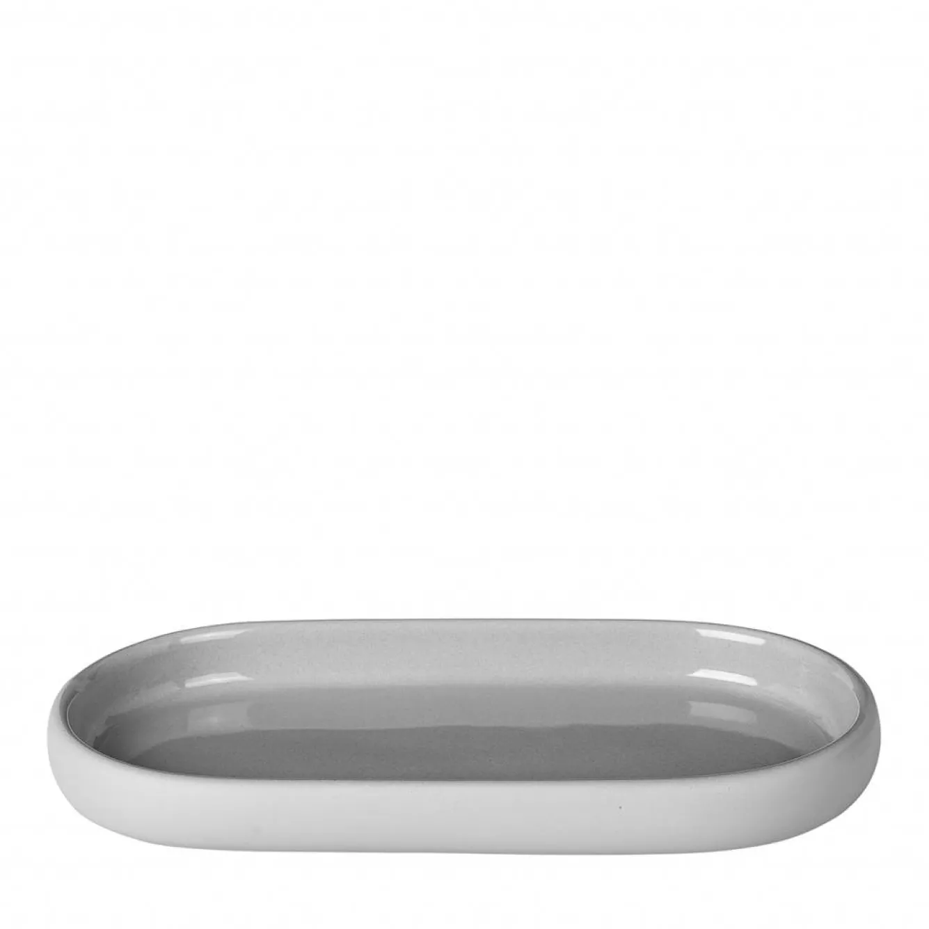 Blomus Tray / bowl SONO color Micro Chip, light gray (69068)