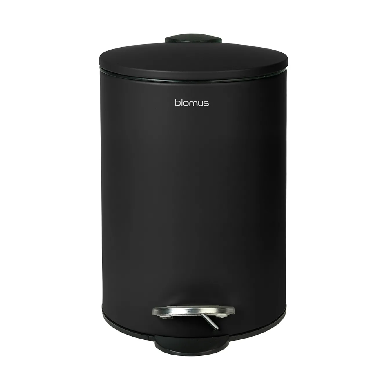 Blomus TUBO pedal bin Black, black (69214) 3 liters
