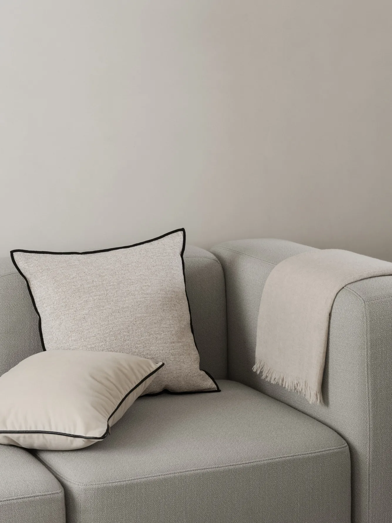 Blomus VELVET cushion cover 40x60 - Moonbeam (66568)