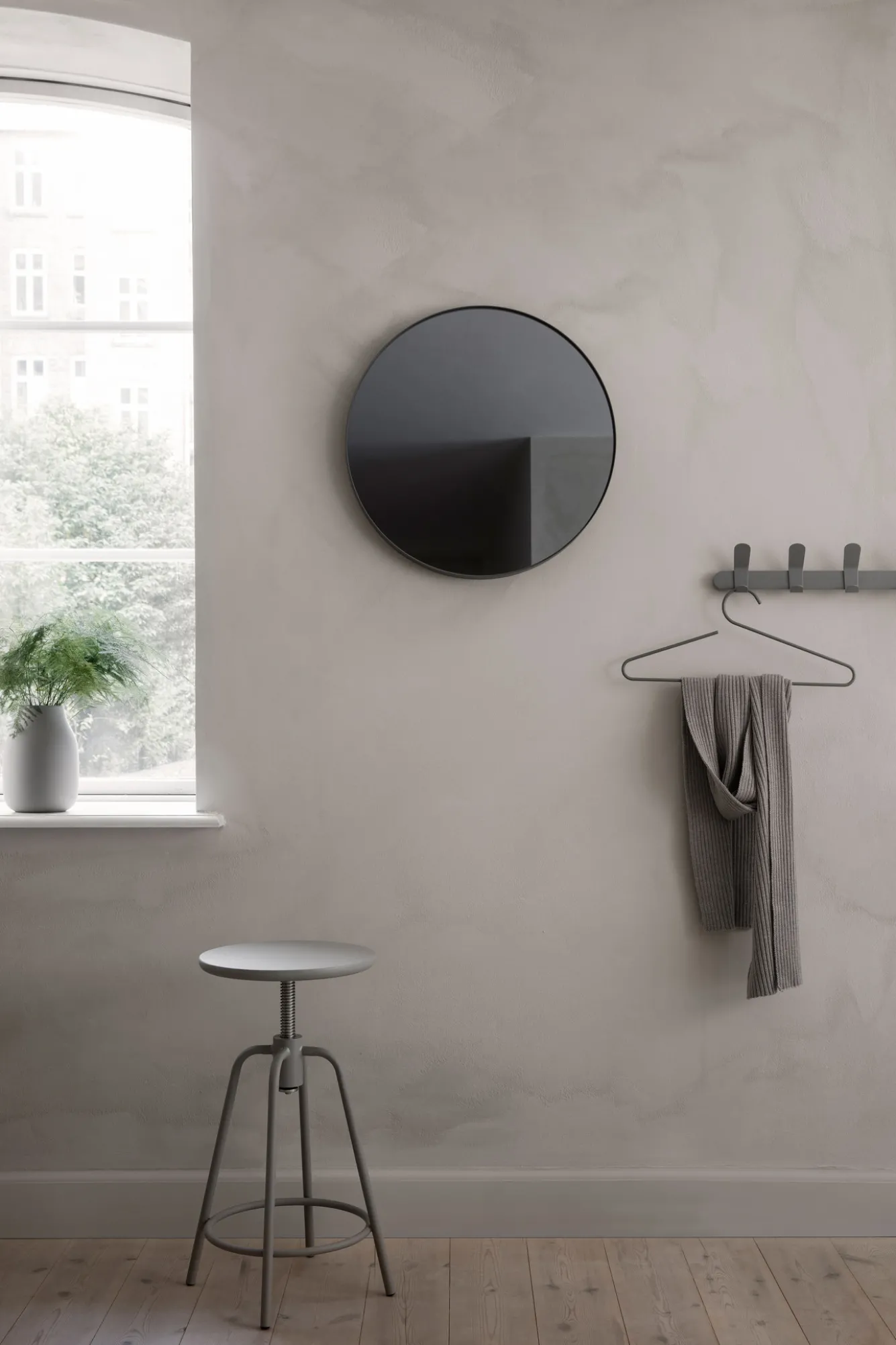 Blomus VENEA coat rack 5-hook Steel Gray (66197)