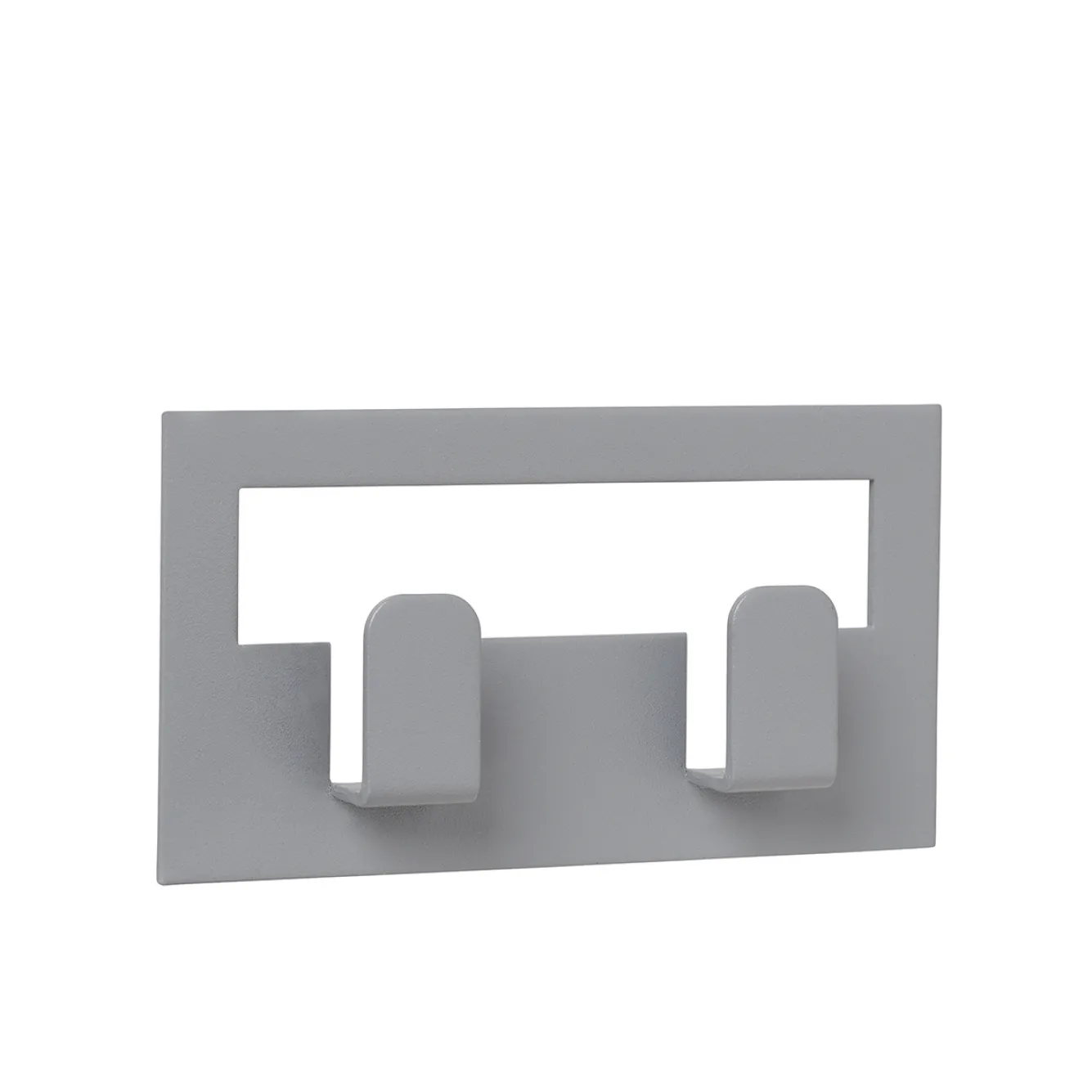 Blomus VINDO double towel hook self-adhesive Sharkskin (64180)